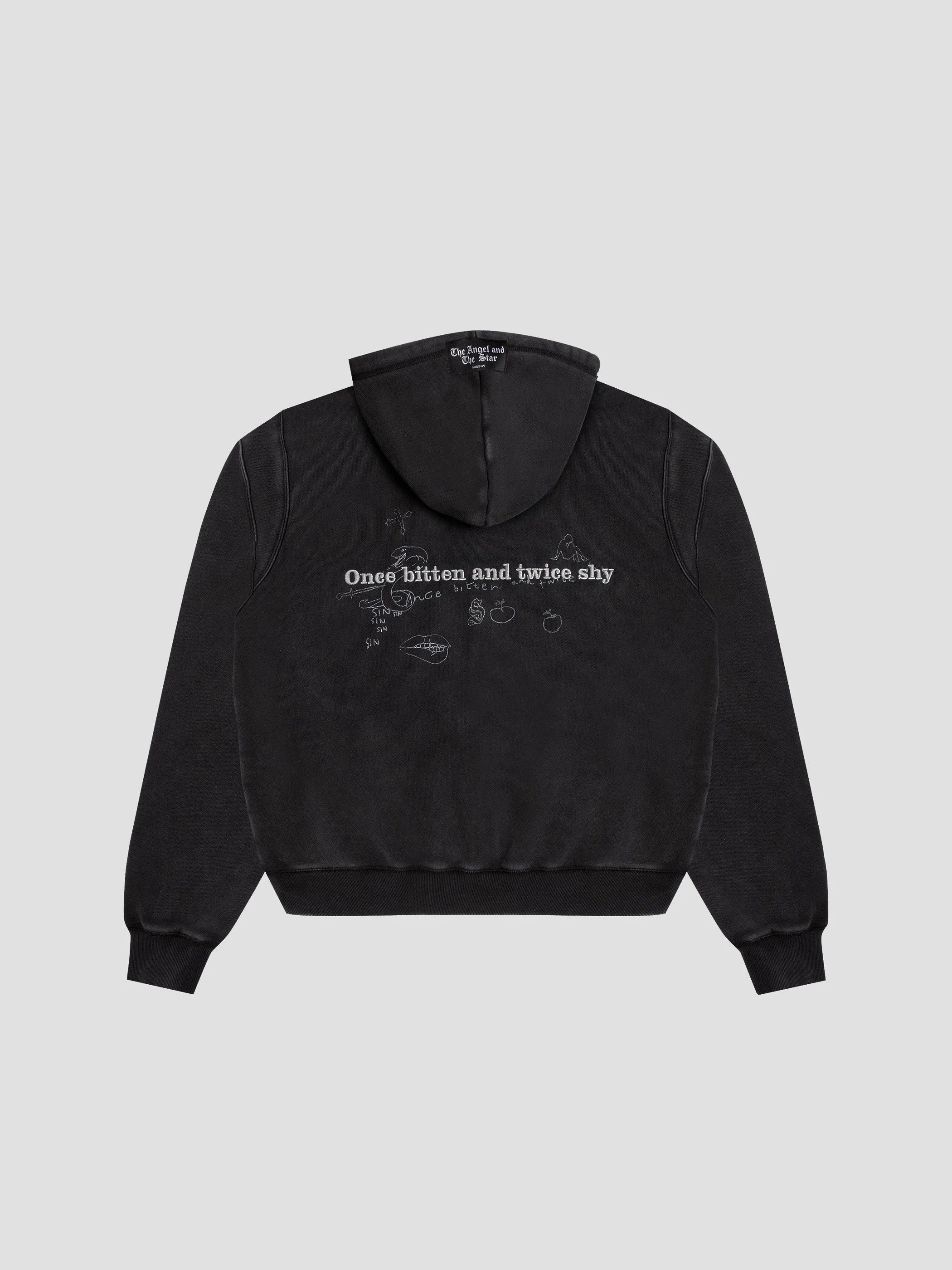 Bitten Zipped Hoodie sold by MISBHV product image thumbnail 3