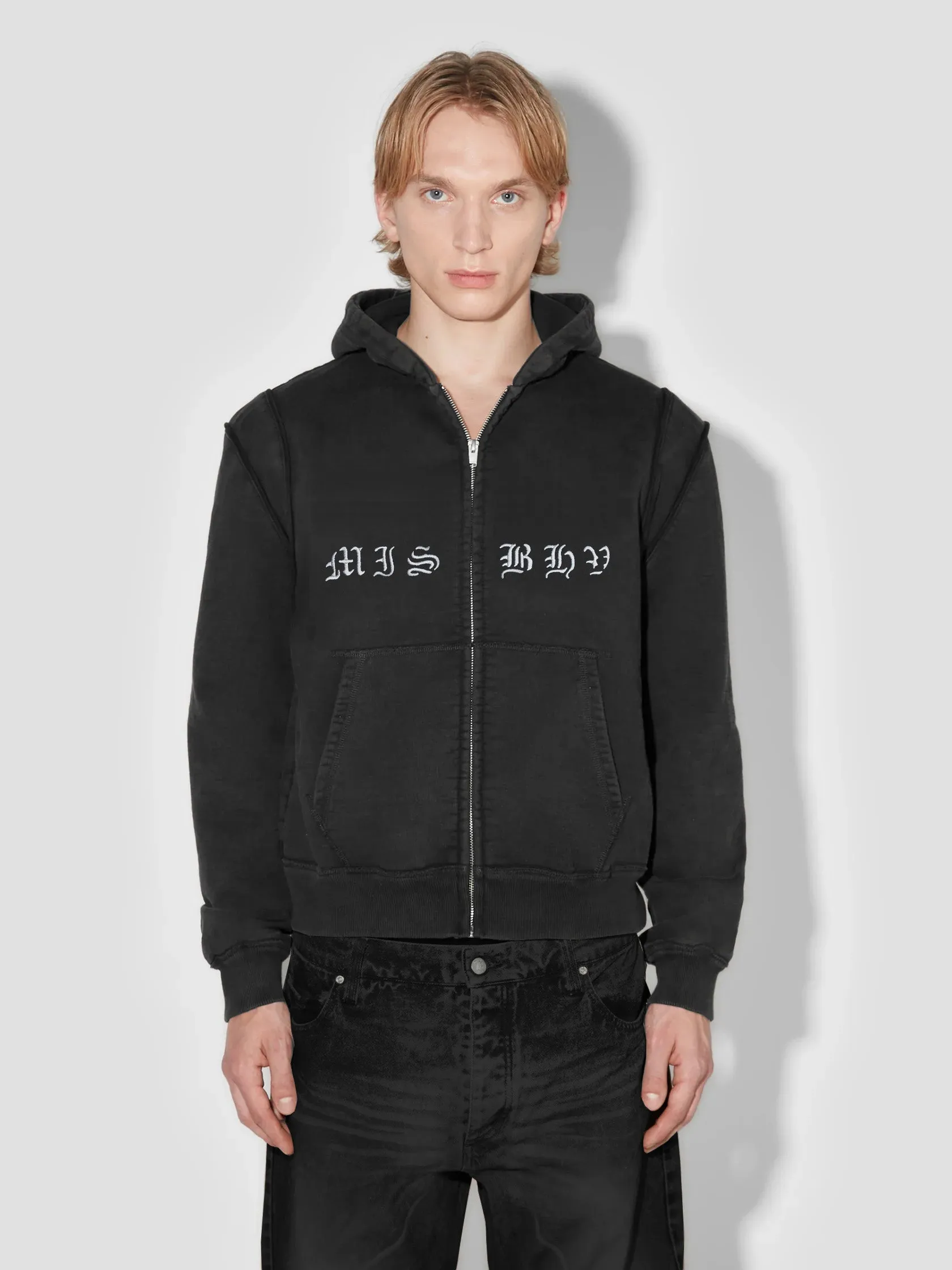Bitten Zipped Hoodie sold by MISBHV