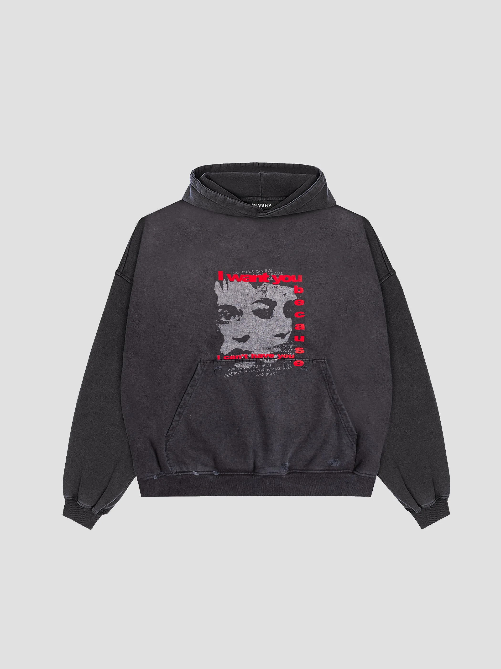 I Want You Hoodie sold by MISBHV product image thumbnail 2