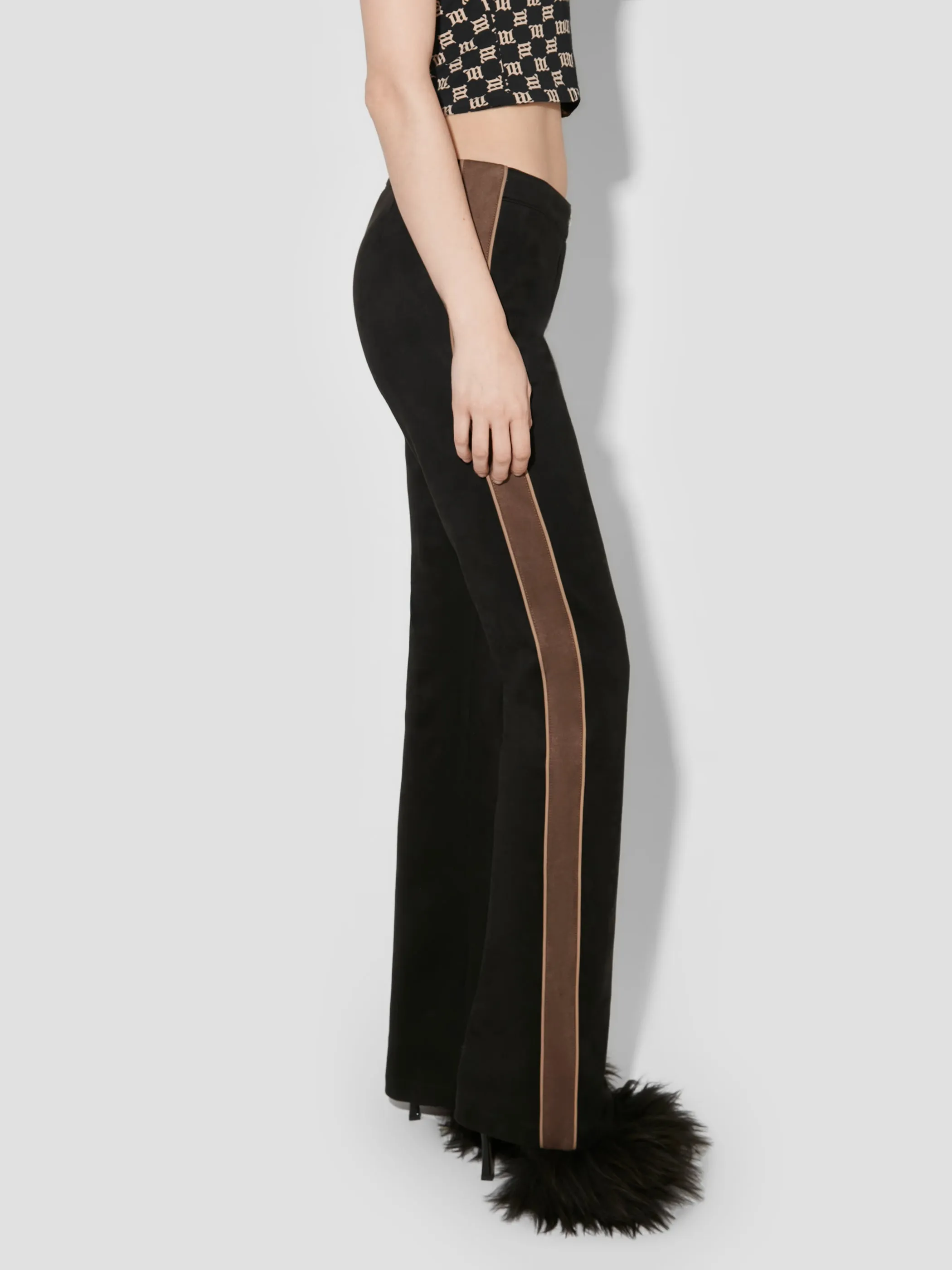 Faux Suede Moto Pants sold by MISBHV product image thumbnail 4