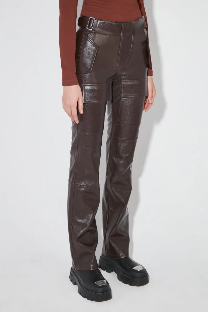 Faux Leather Moto Trousers sold by MISBHV product image thumbnail 3