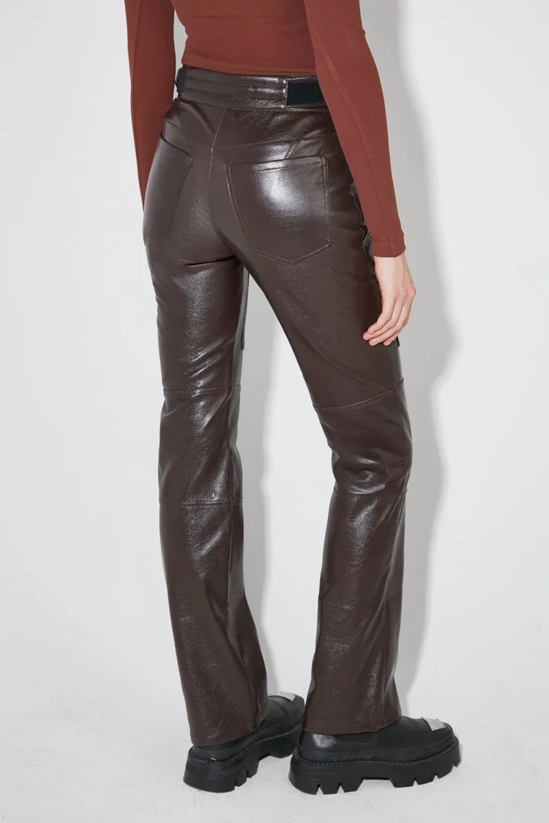 Faux Leather Moto Trousers sold by MISBHV product image thumbnail 4