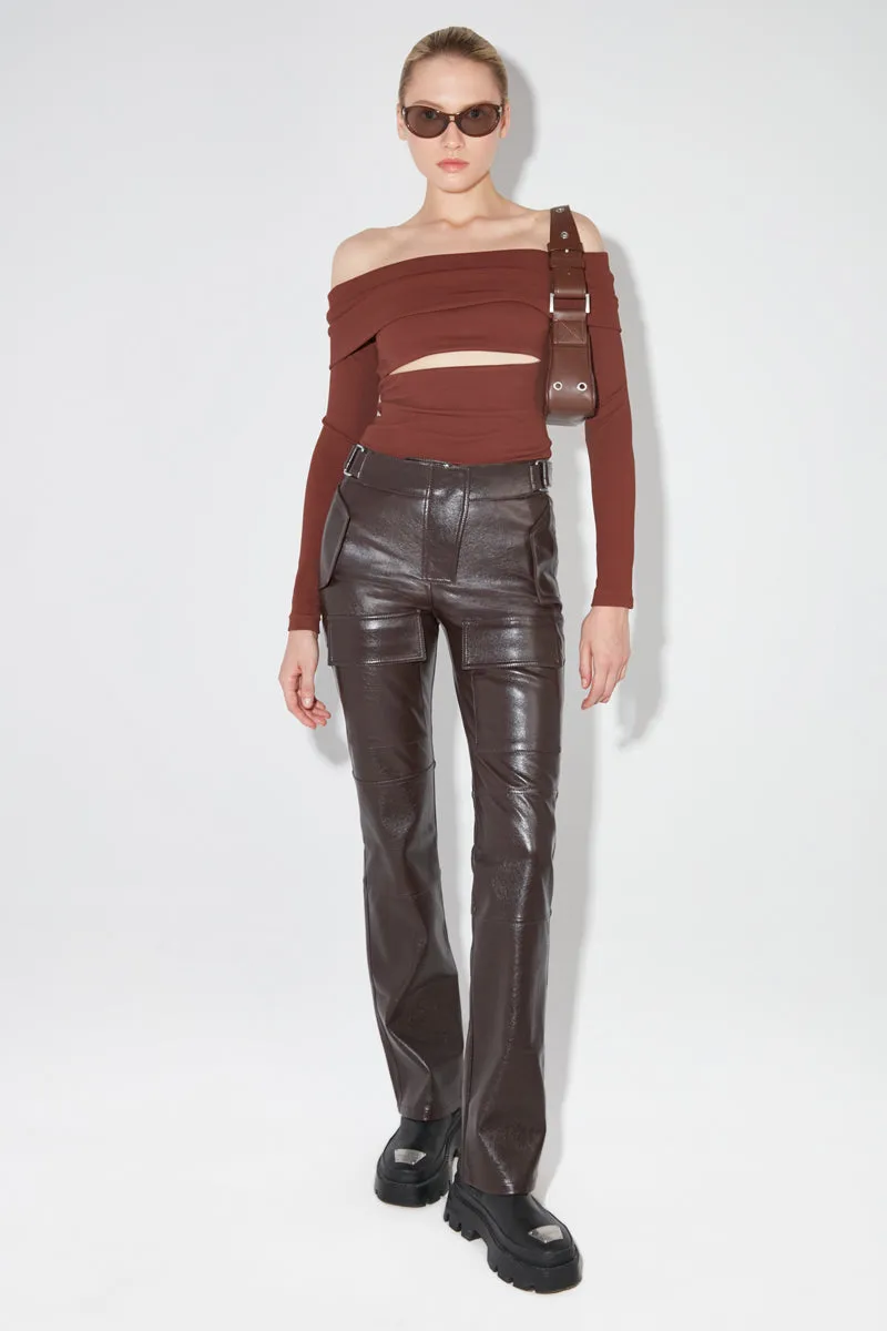 Faux Leather Moto Trousers sold by MISBHV product image thumbnail 5