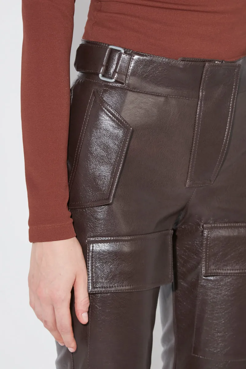 Faux Leather Moto Trousers sold by MISBHV product image thumbnail 2