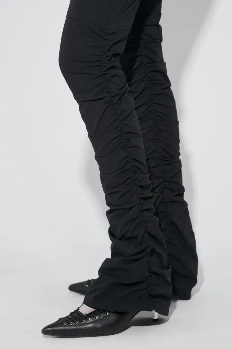 Lara Stacked Elastic Trousers sold by MISBHV product image thumbnail 2