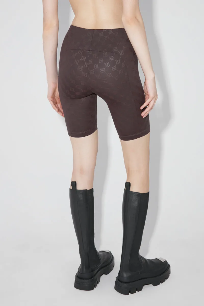 Monogram Biker Shorts sold by MISBHV product image thumbnail 2