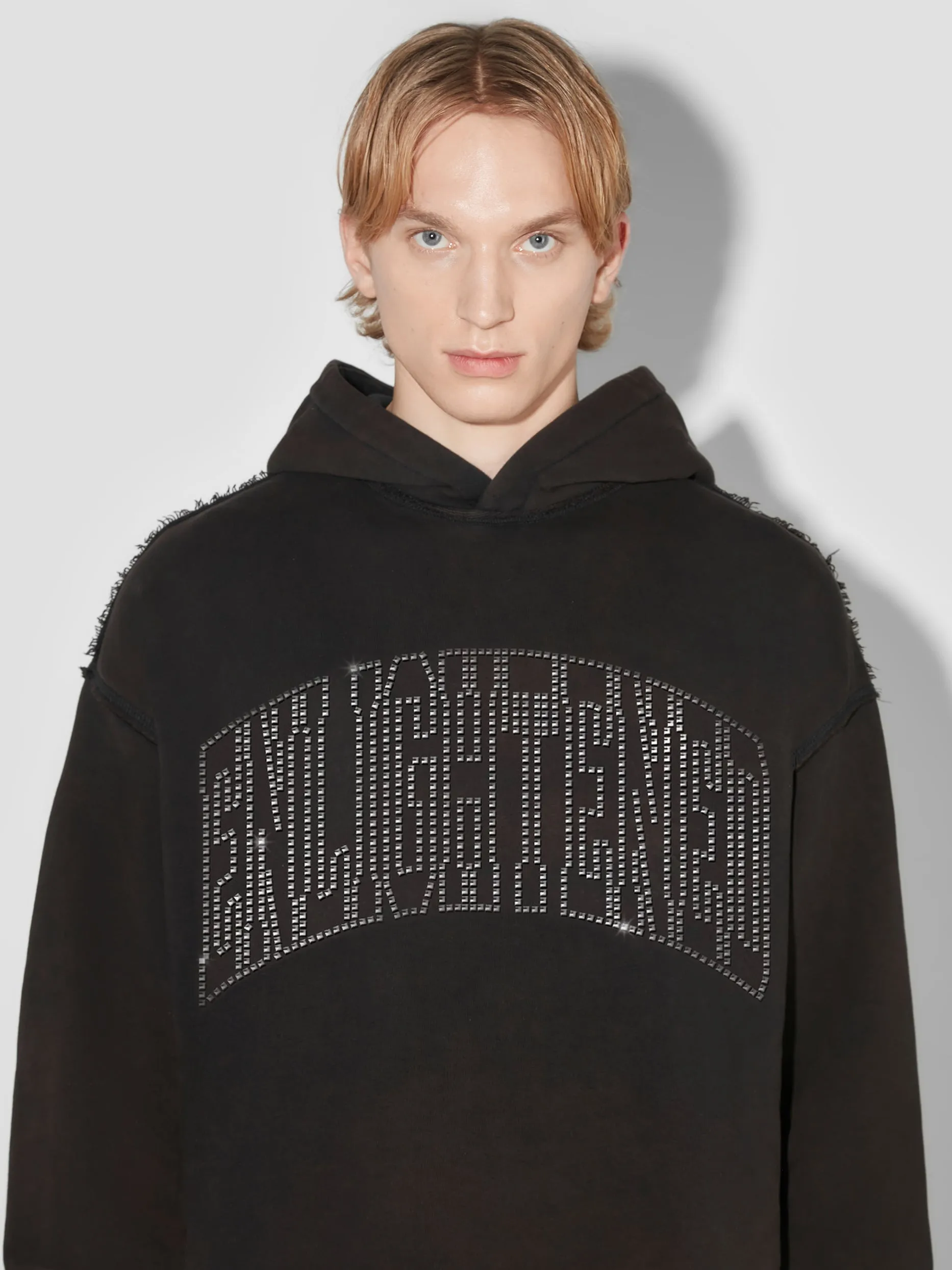 Enlighted Cropped Hoodie sold by MISBHV product image thumbnail 2