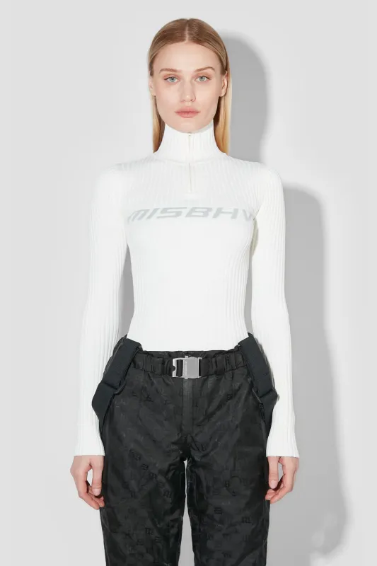 Knitted Quarter-Zip Longsleeve Ski made by MISBHV