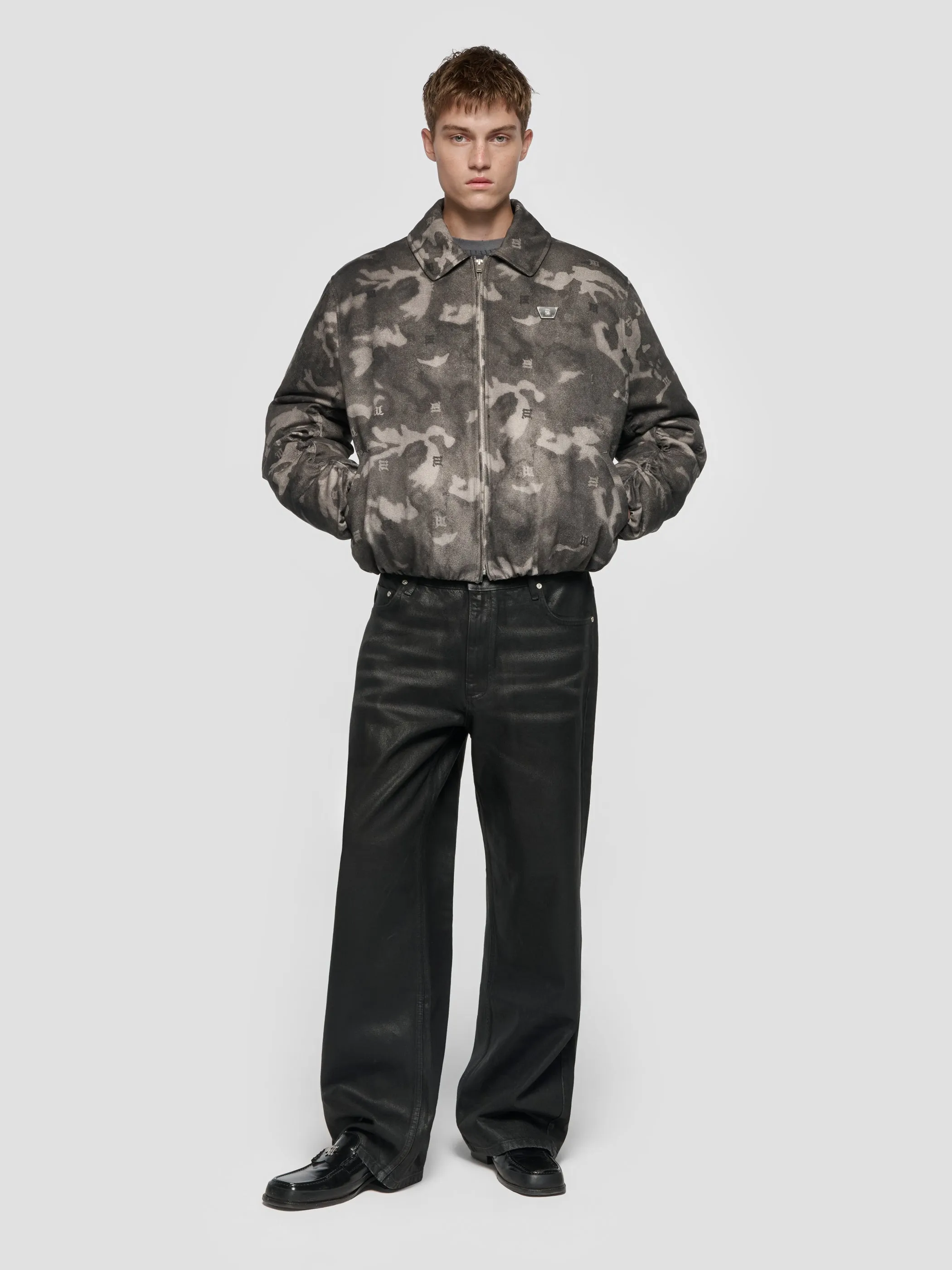 Camo Puffer Bomber Jacket sold by MISBHV product image thumbnail 3