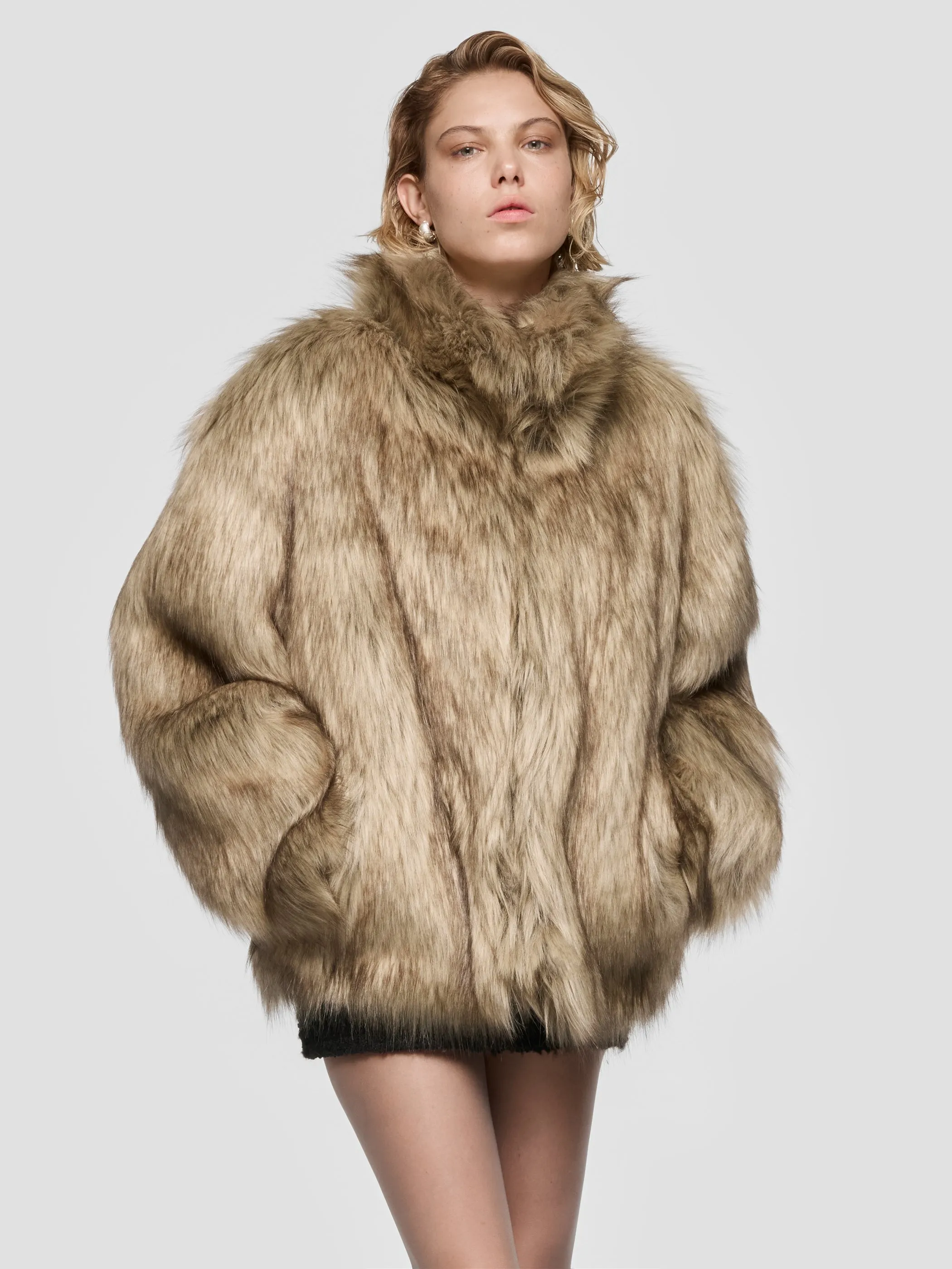 Bianca Fur Jacket sold by MISBHV