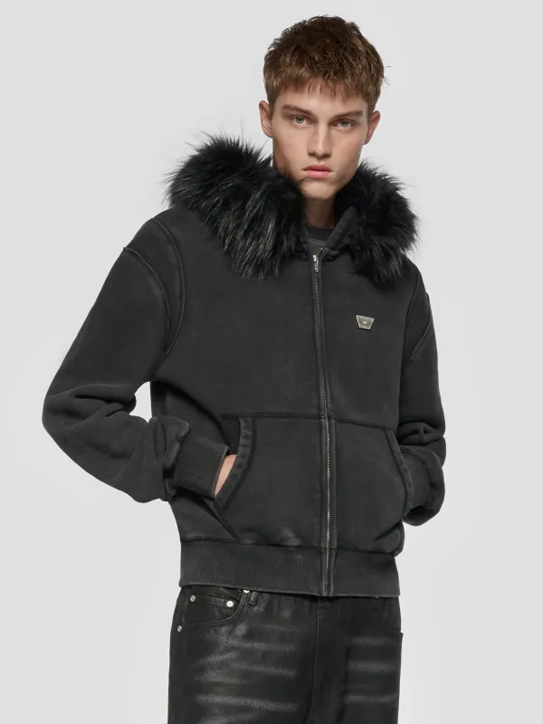 Teddy Fur Hoodie made by MISBHV