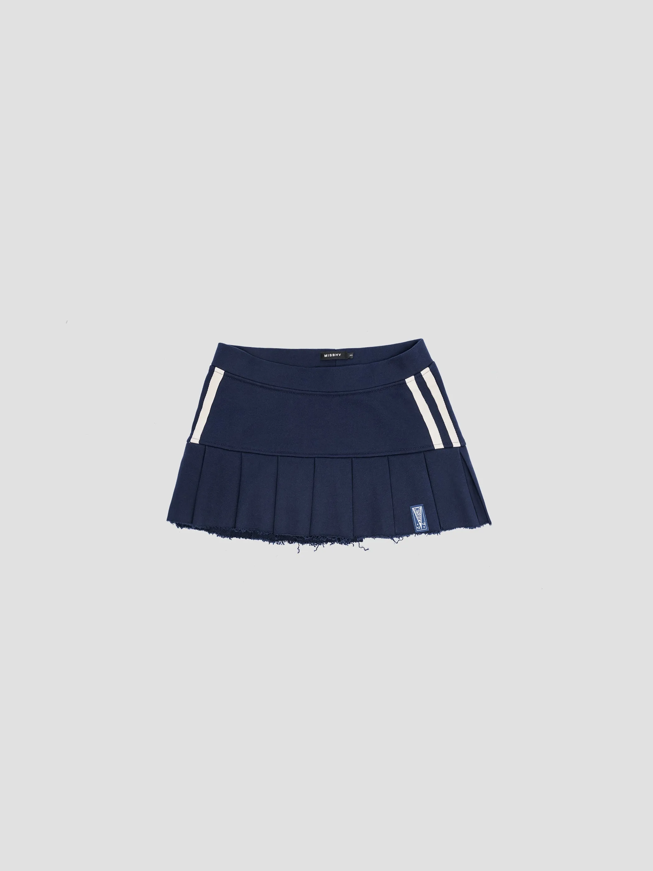 Varsity Pleated Mini Skirt sold by MISBHV product image thumbnail 4