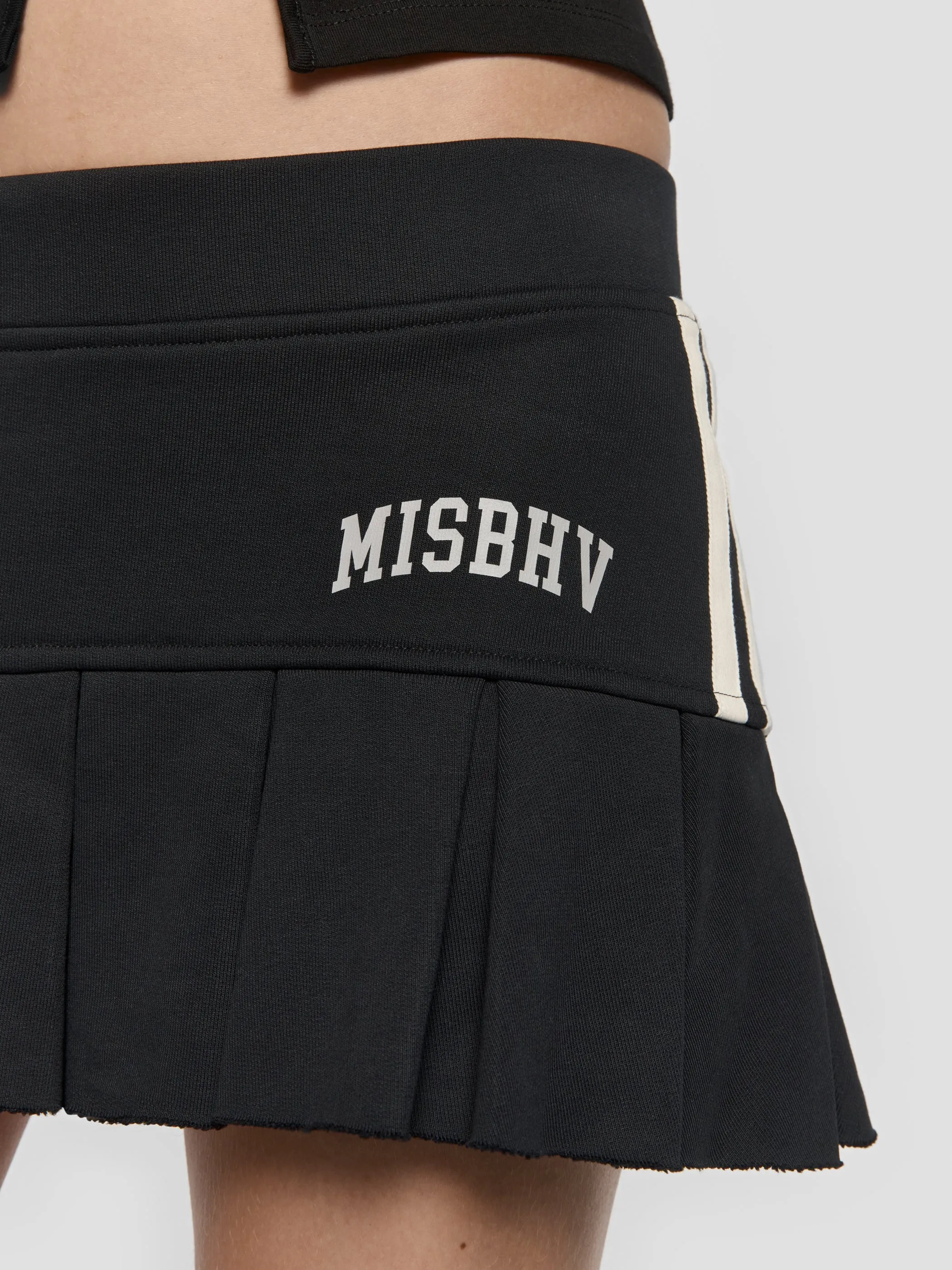 Varsity Pleated Mini Skirt sold by MISBHV product image thumbnail 2