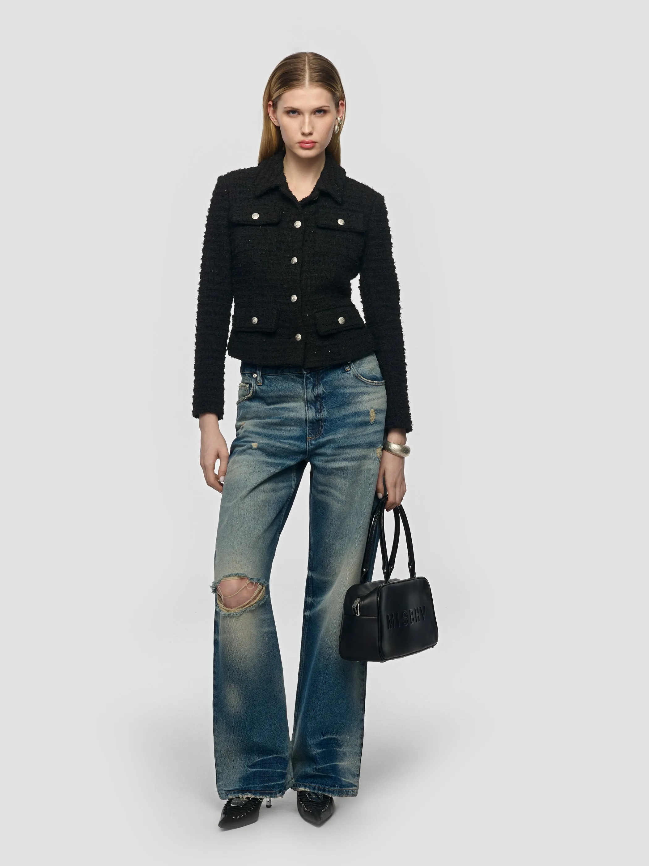 Tweed Blazer sold by MISBHV product image thumbnail 4