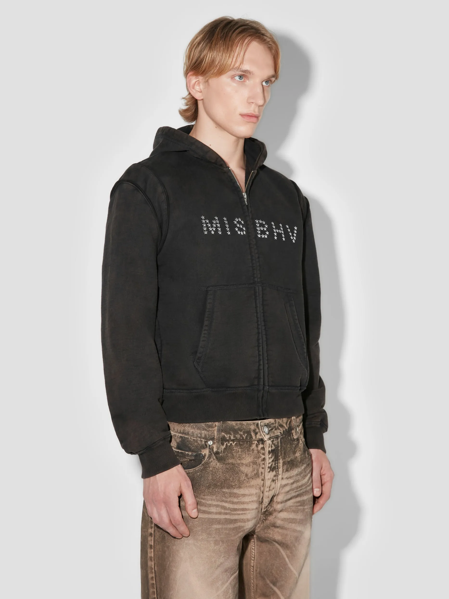 Star Teddy Hoodie sold by MISBHV product image thumbnail 4