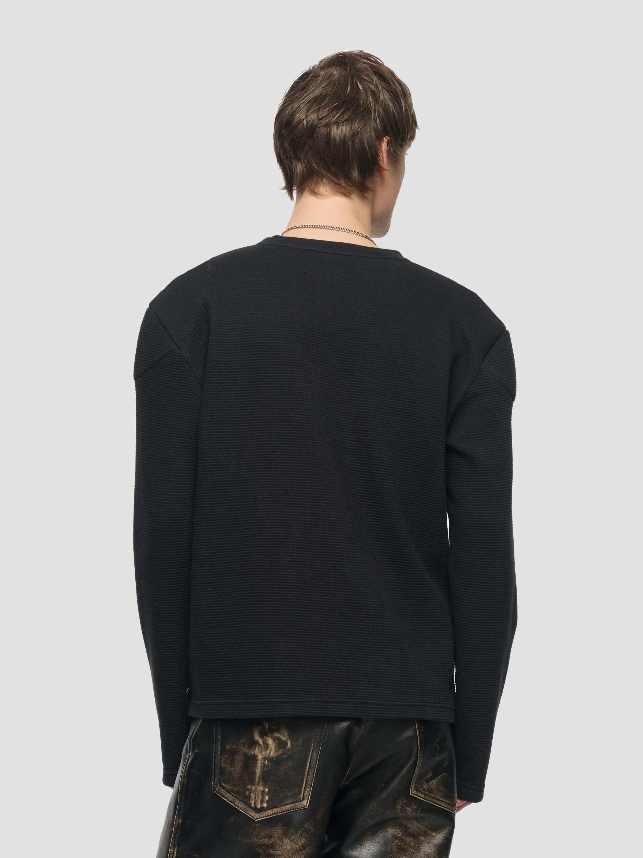 9 Padded Waffle Longsleeve sold by MISBHV product image thumbnail 3