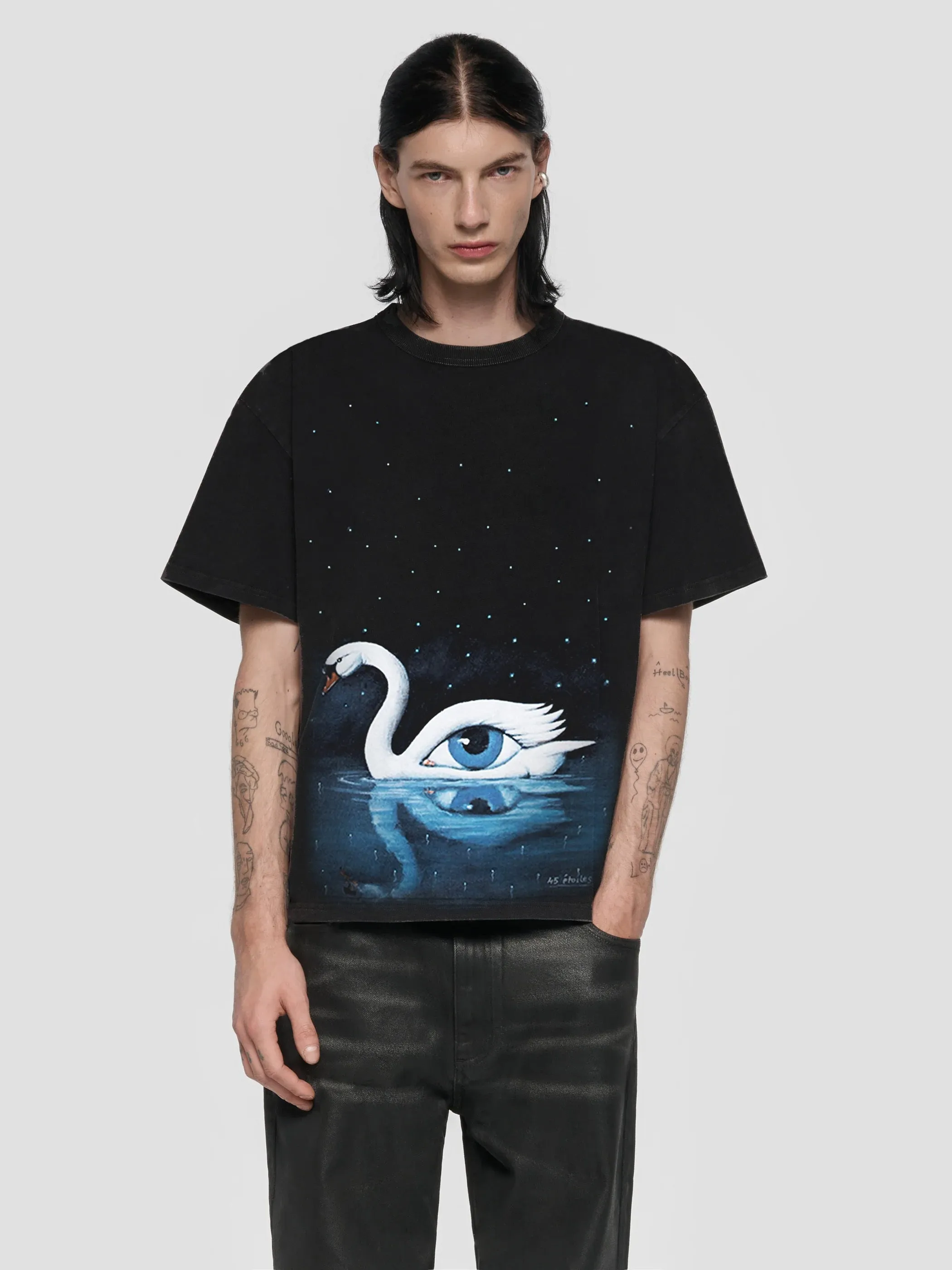 Olbinski Edition Crystal Swan T-Shirt sold by MISBHV product image thumbnail 2