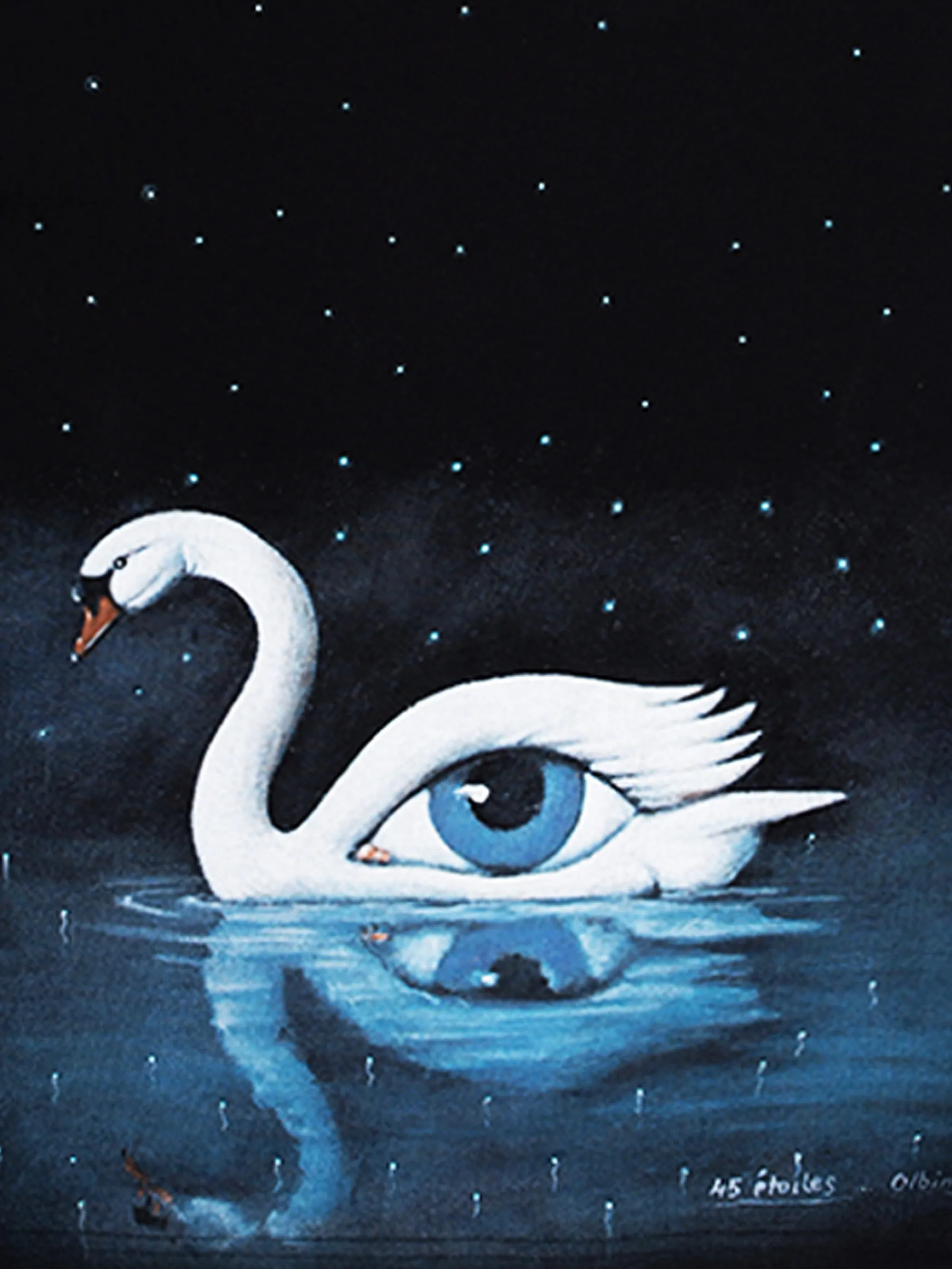 Olbinski Edition Crystal Swan T-Shirt sold by MISBHV product image thumbnail 3