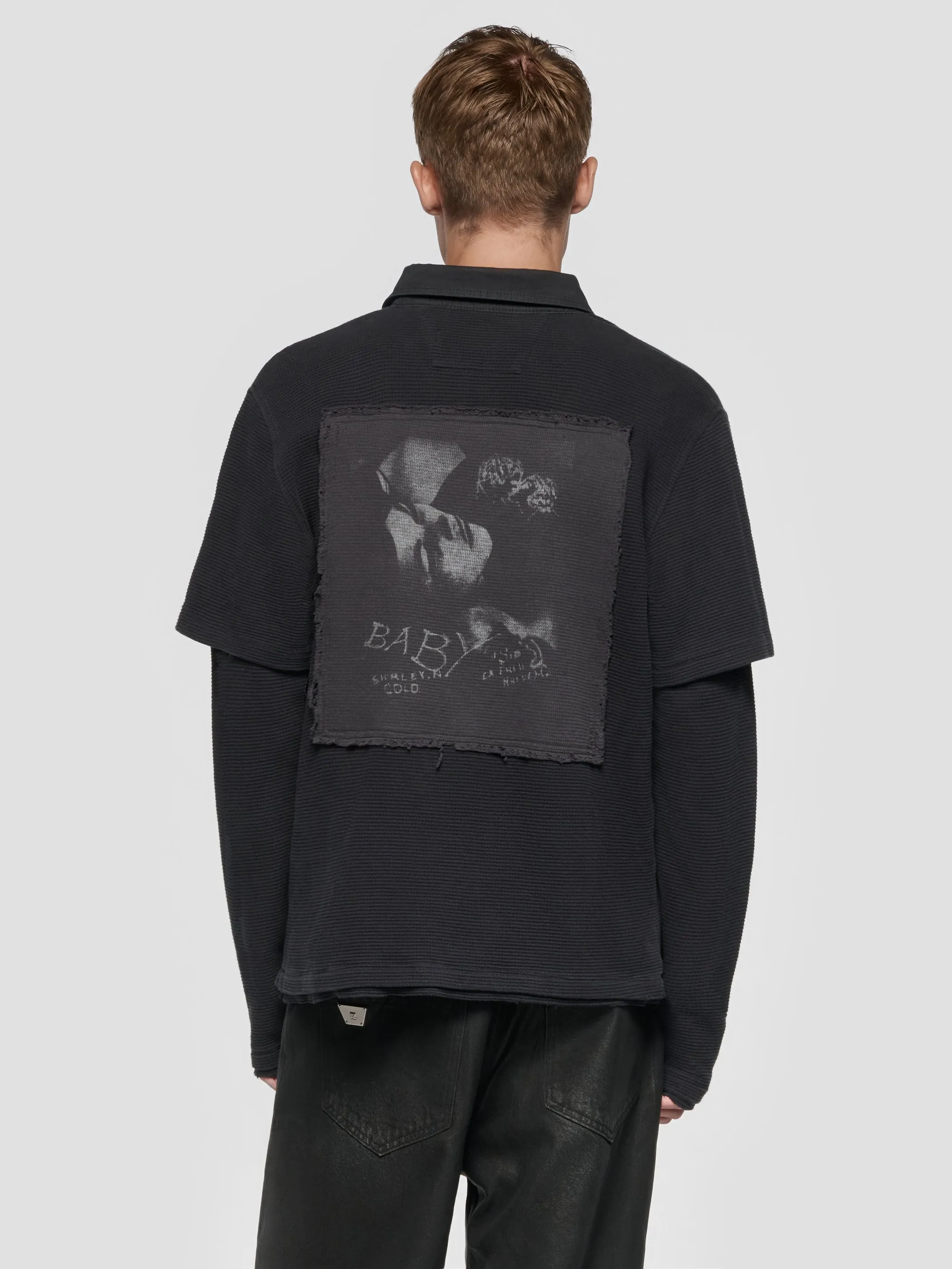 Layered Polo Longsleeve sold by MISBHV product image thumbnail 2