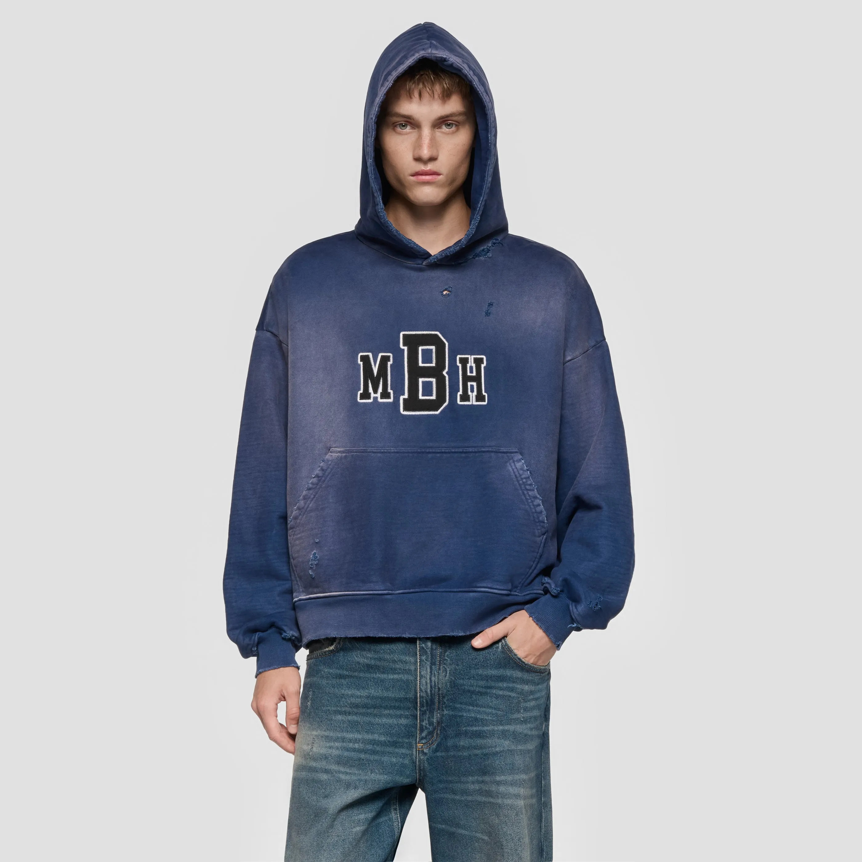 Mbh Varsity Hoodie sold by MISBHV product image thumbnail 4