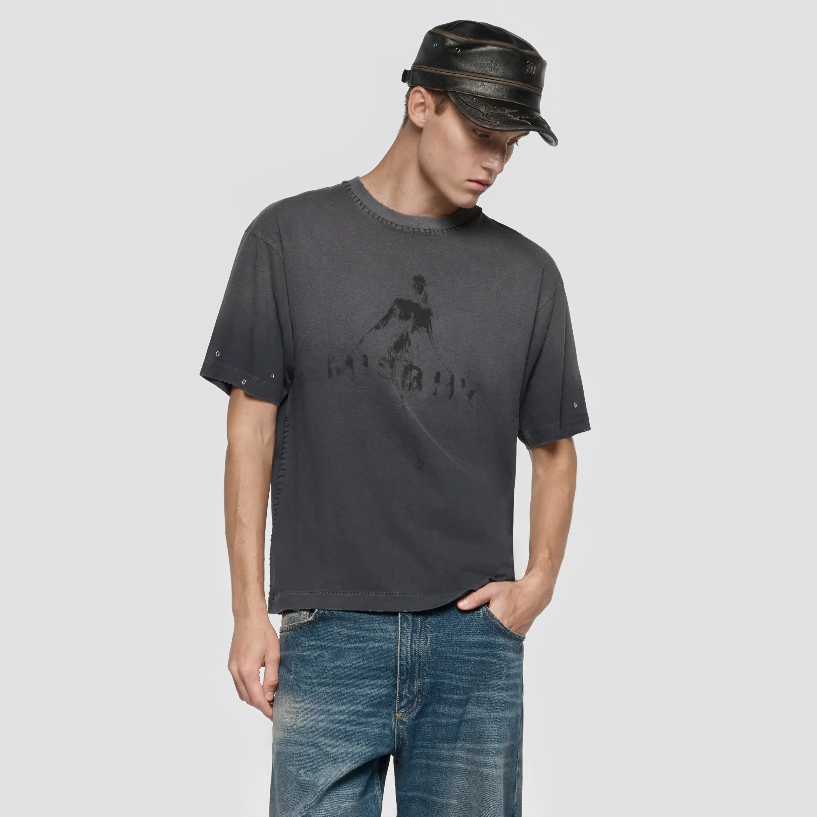Vintage Washed Out T-Shirt sold by MISBHV product image thumbnail 4