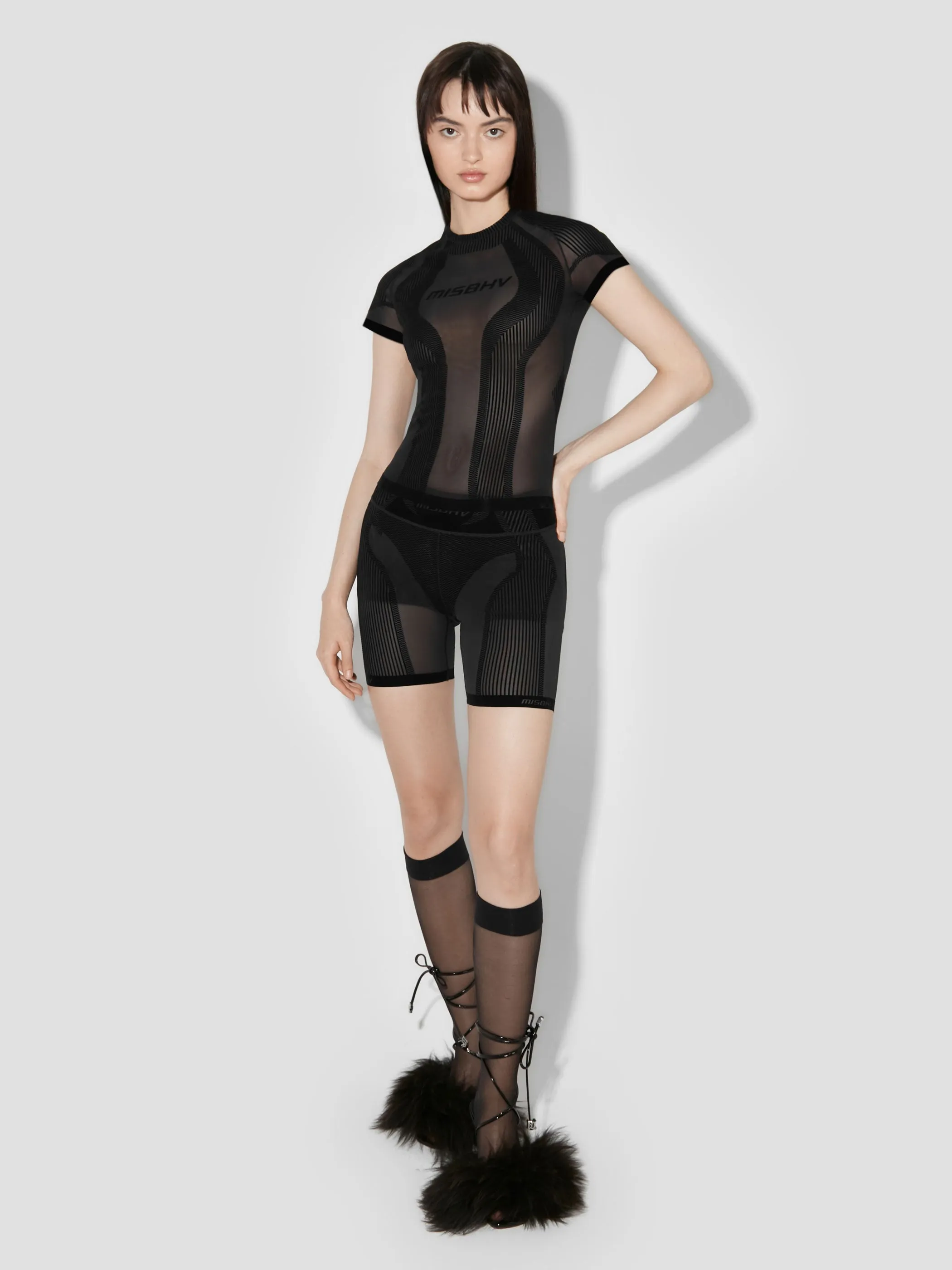 Flock Mesh Sport T-Shirt sold by MISBHV product image thumbnail 5