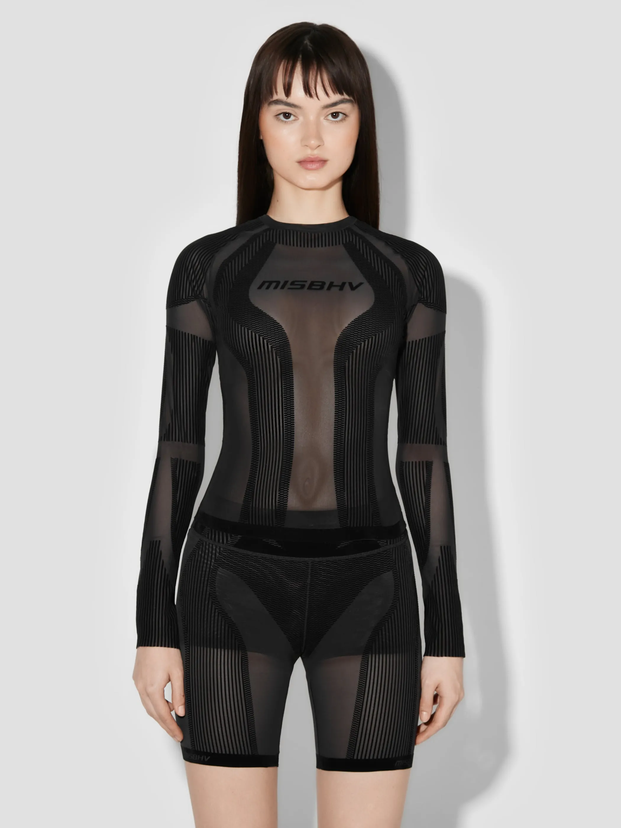 Flock Mesh Sport Longsleeve Top sold by MISBHV