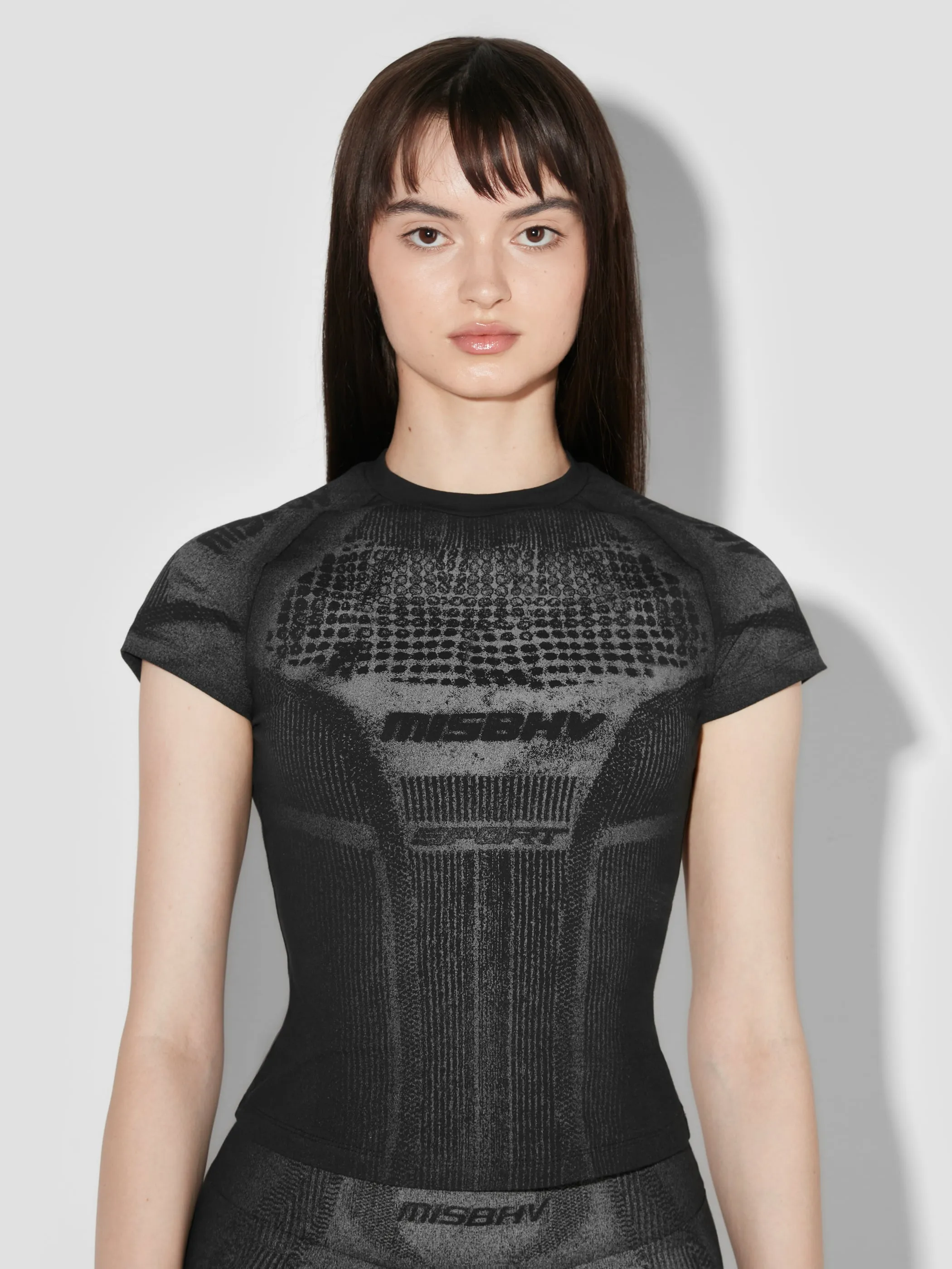 Activewear Printed Jersey T-Shirt sold by MISBHV product image thumbnail 2