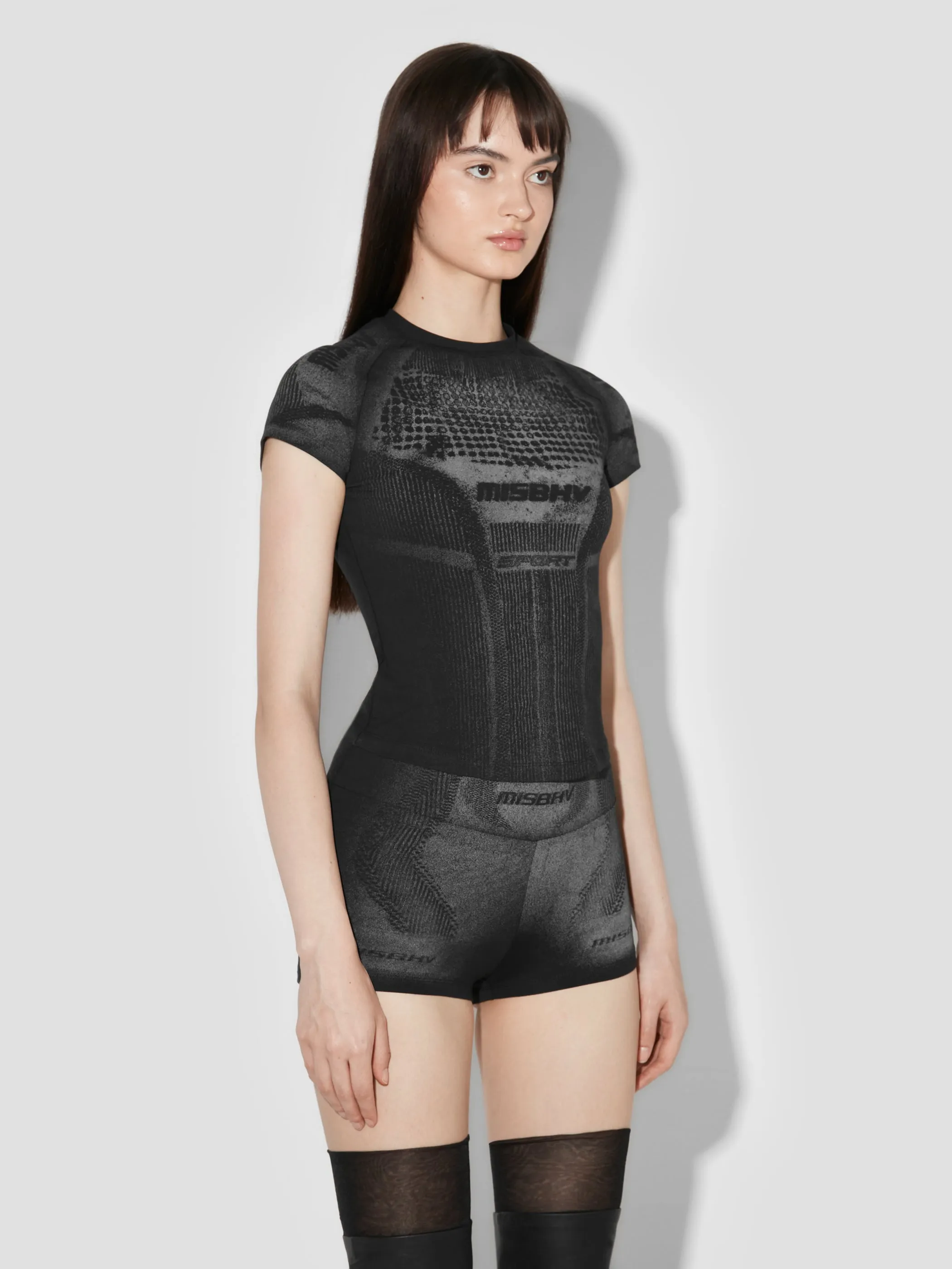 Activewear Printed Jersey T-Shirt sold by MISBHV product image thumbnail 3