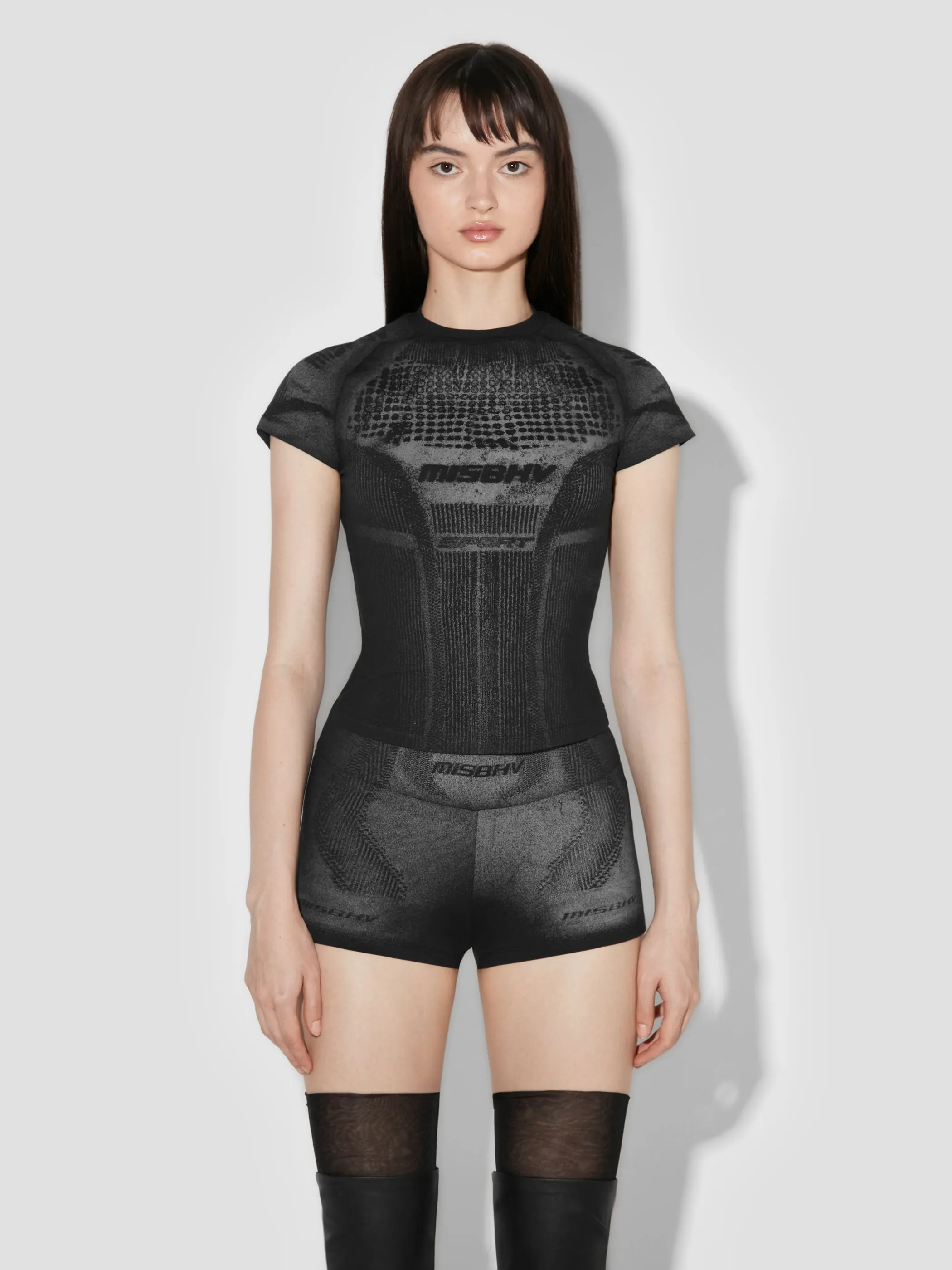 Activewear Printed Jersey T-Shirt sold by MISBHV