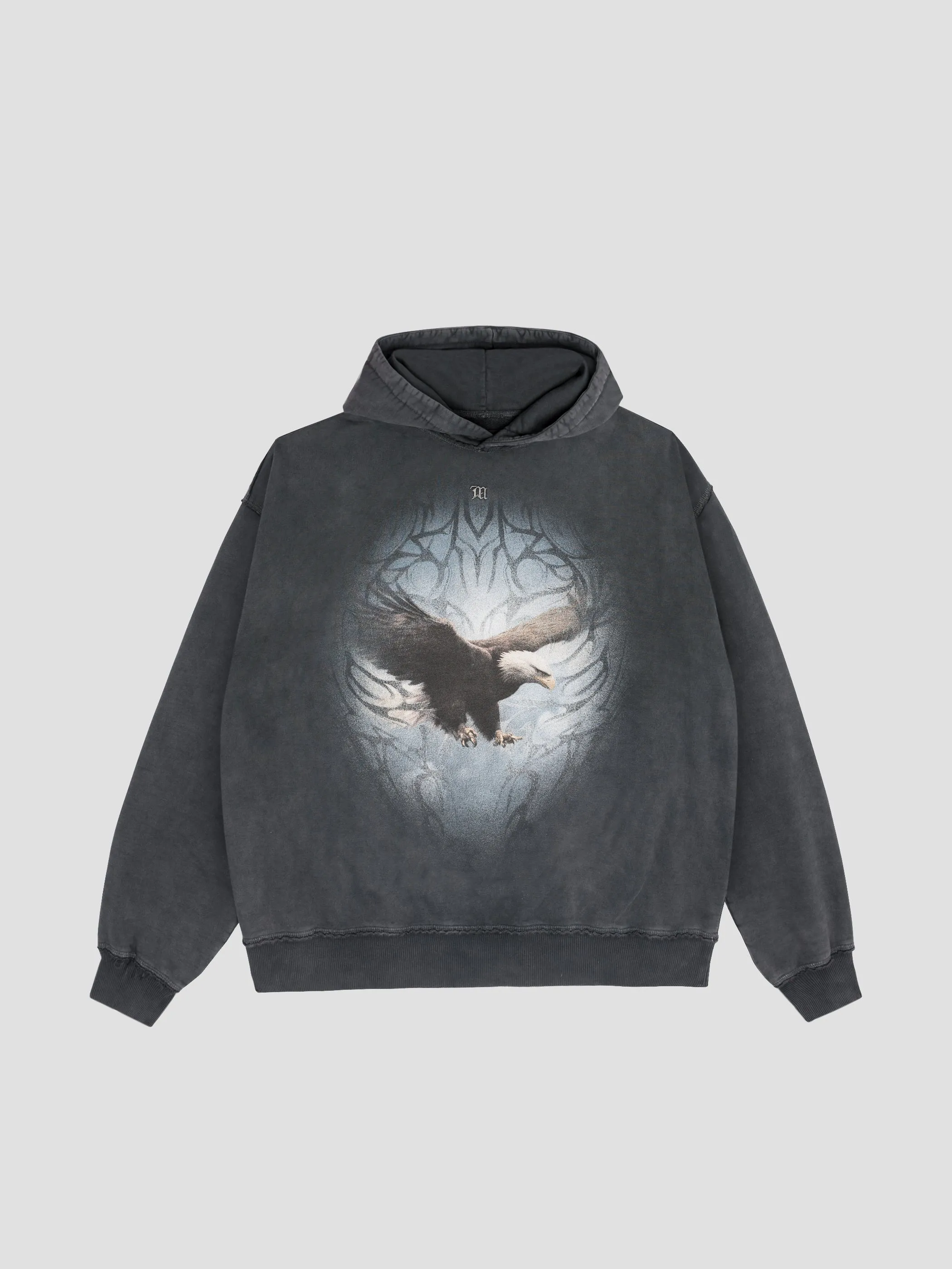 Monument Valley Hoodie Washed Black sold by MISBHV