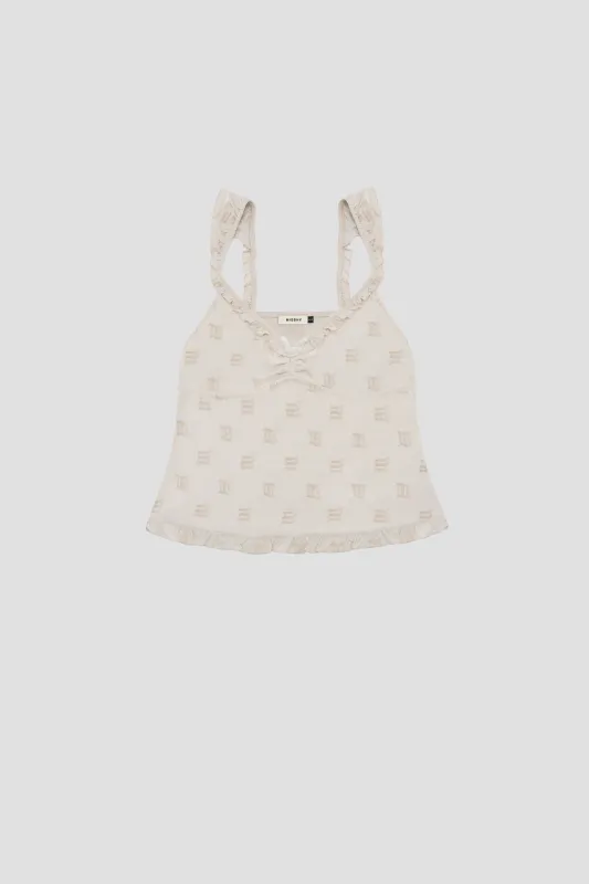 Velour Monogram Top sold by MISBHV