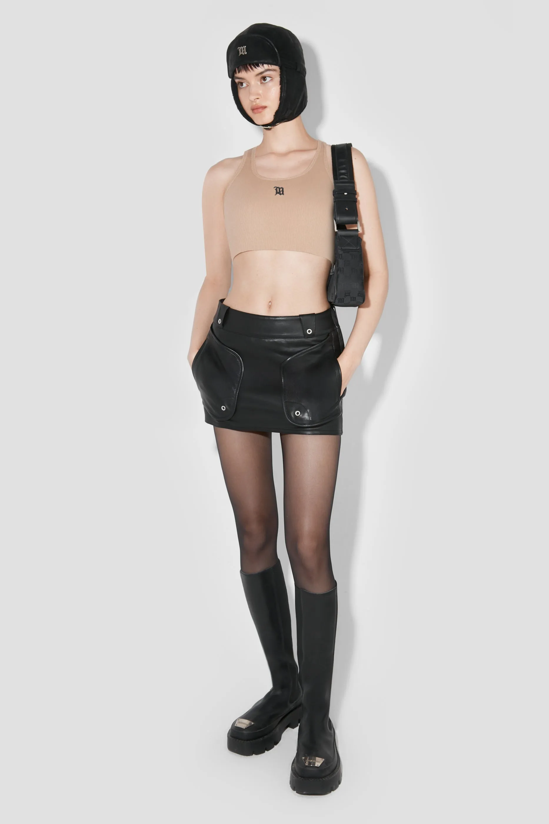 Cropped M Tank Top sold by MISBHV product image thumbnail 5