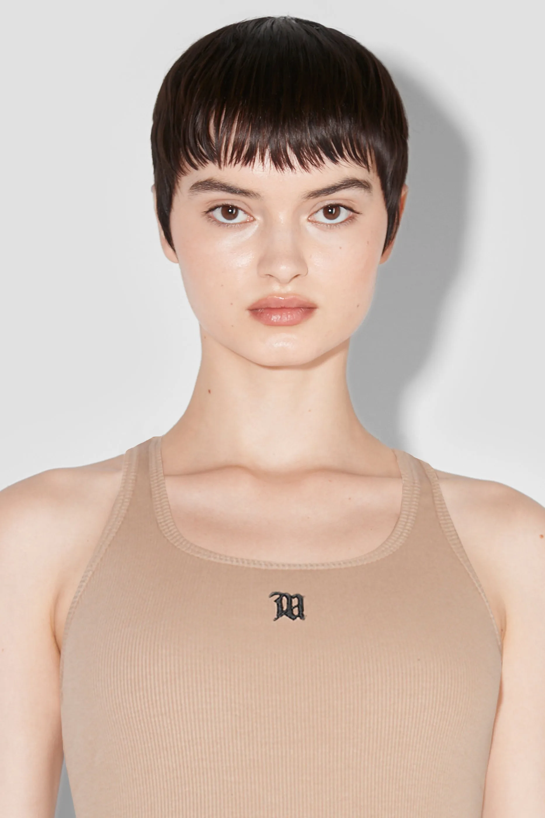 Cropped M Tank Top sold by MISBHV product image thumbnail 2