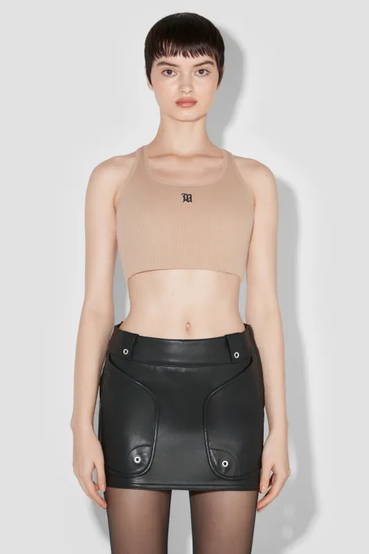 Cropped M Tank Top sold by MISBHV