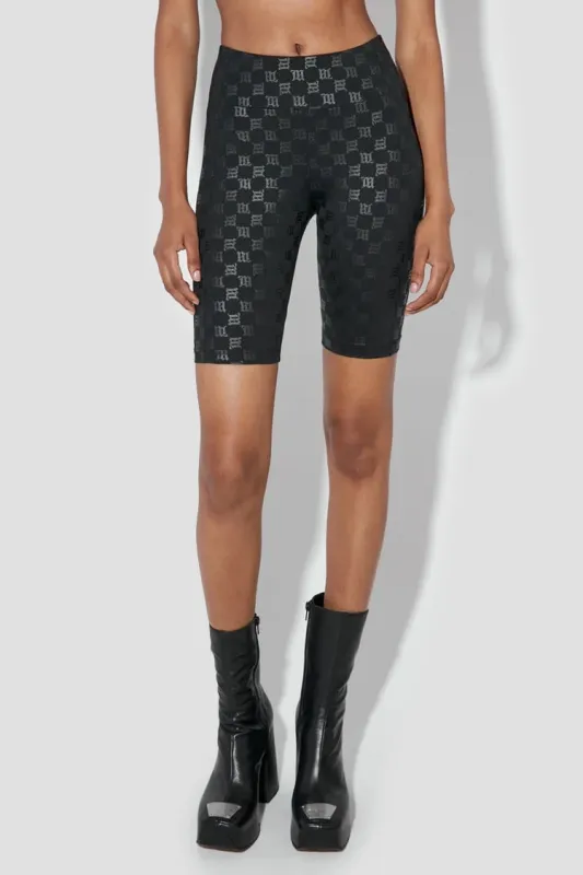 Monogram High Waisted Biker Shorts sold by MISBHV