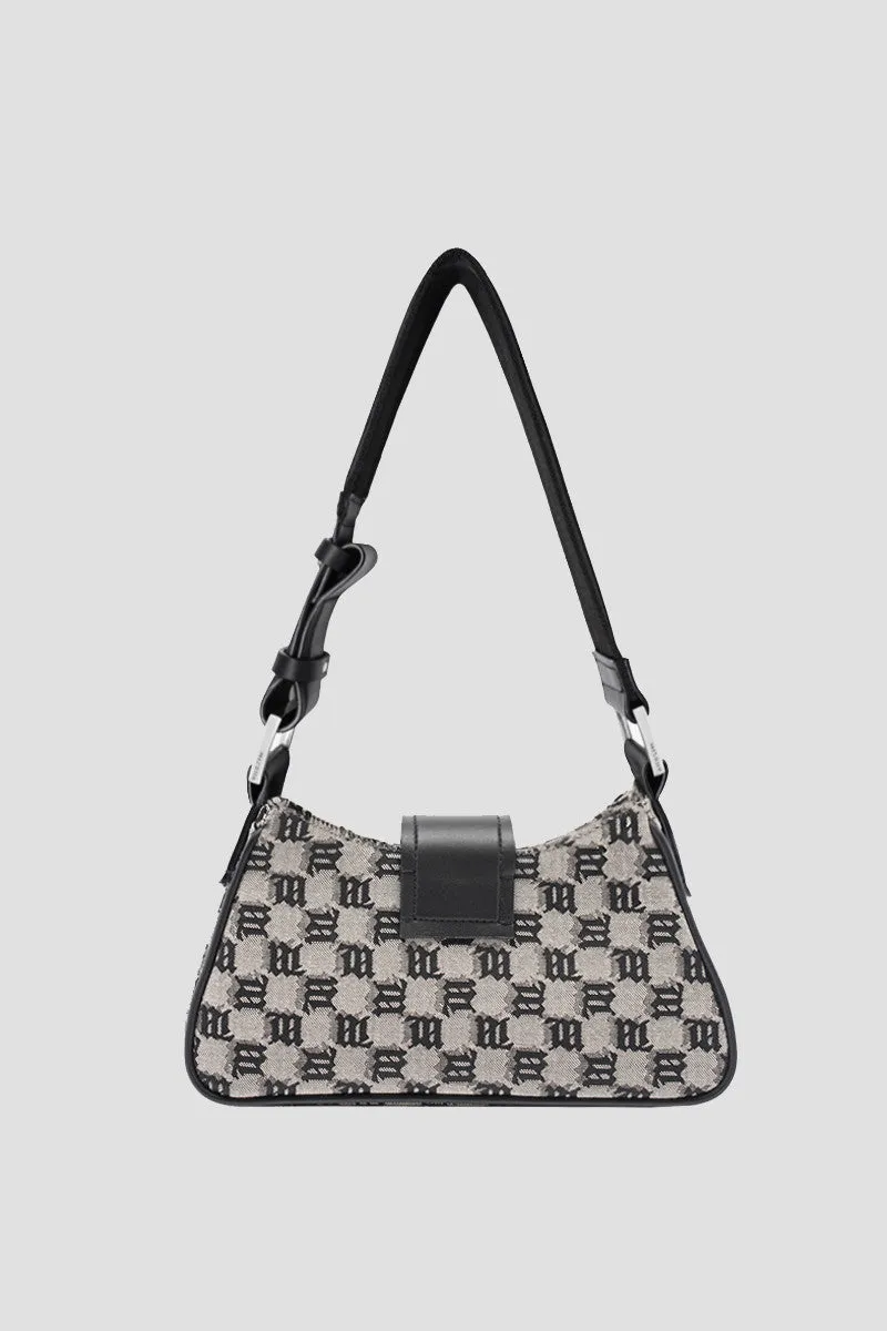 Jacquard Monogram Shoulder Bag Small sold by MISBHV product image thumbnail 3