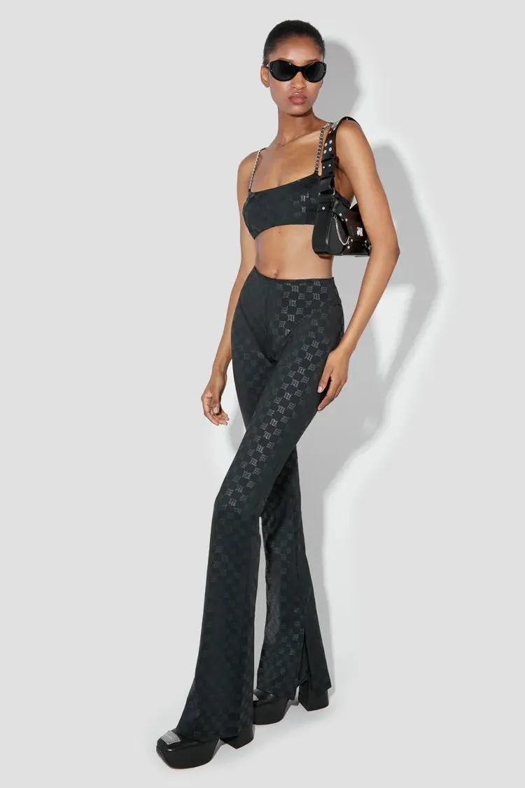 Monogram Flared Trousers sold by MISBHV product image thumbnail 4