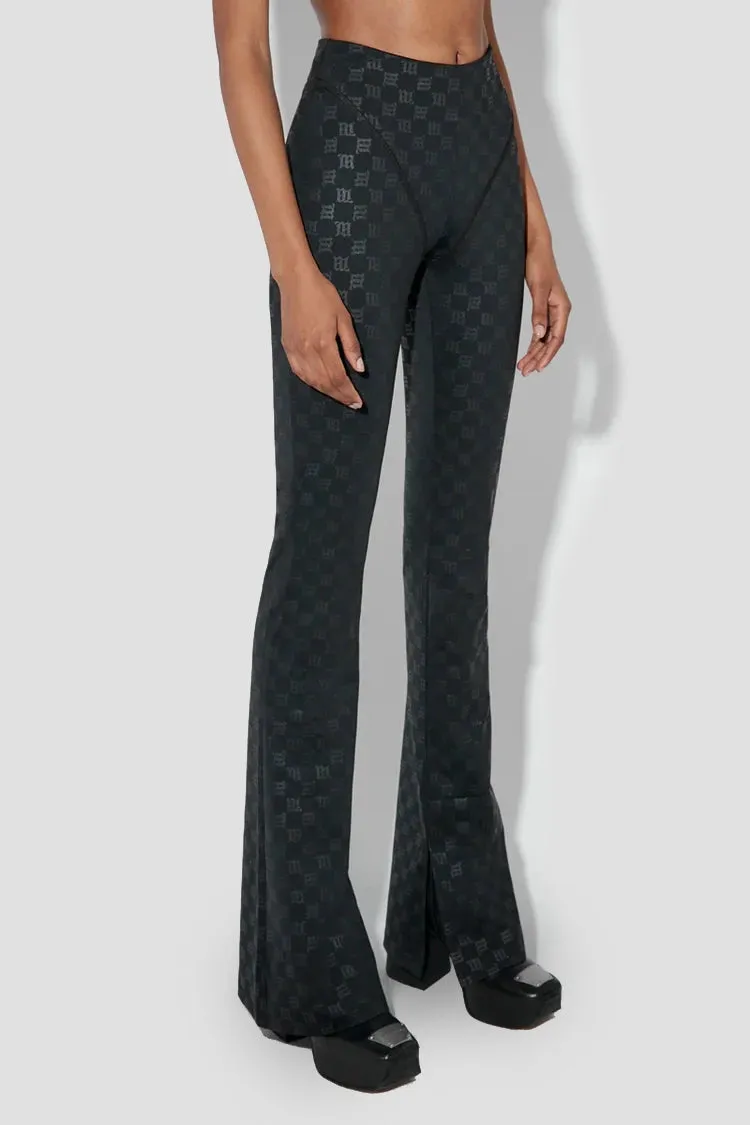 Monogram Flared Trousers sold by MISBHV product image thumbnail 3