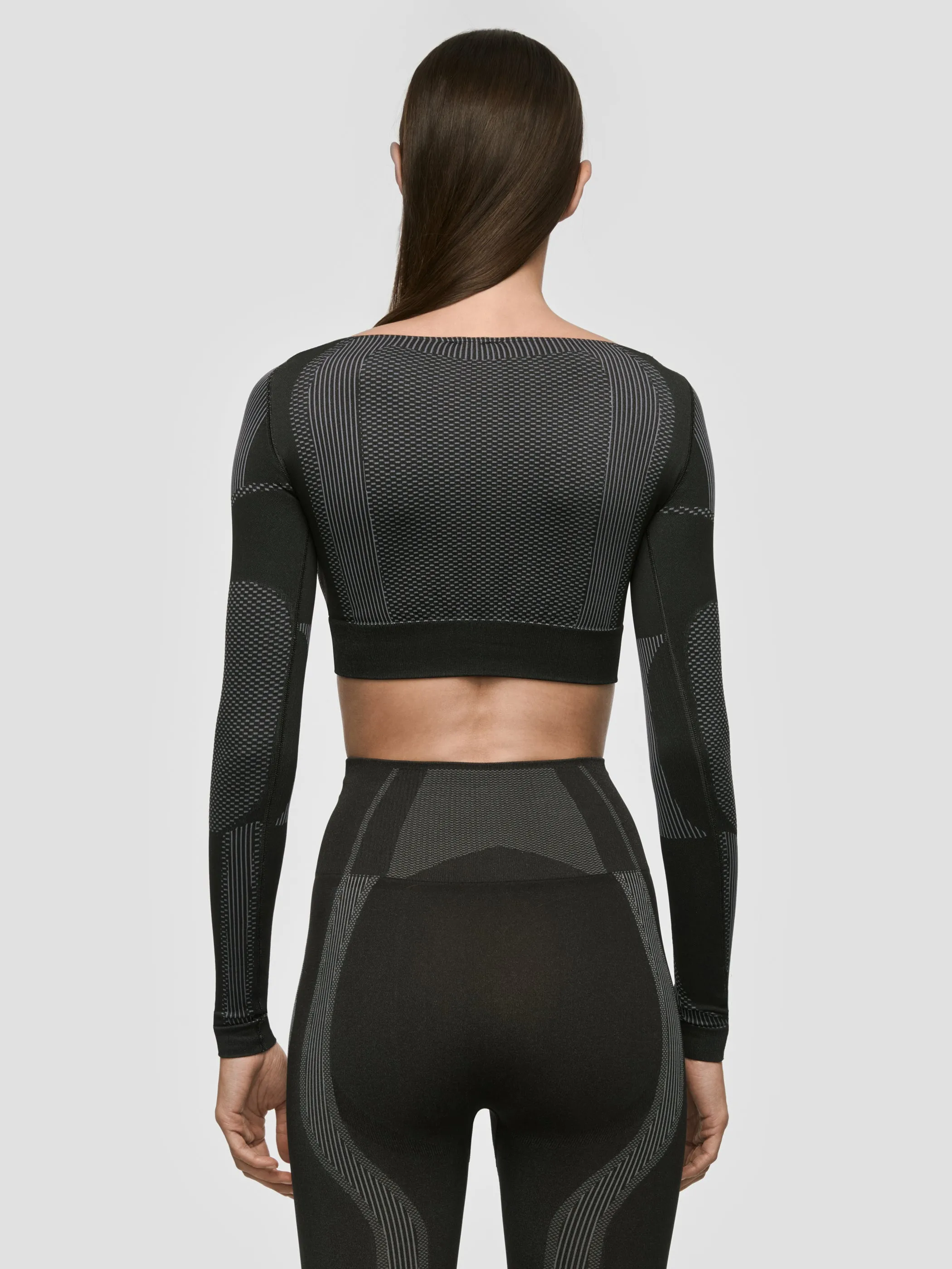 Sport Longsleeve Cropped Square Shaped sold by MISBHV product image thumbnail 3