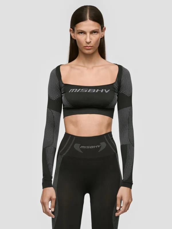 Sport Longsleeve Cropped Square Shaped sold by MISBHV