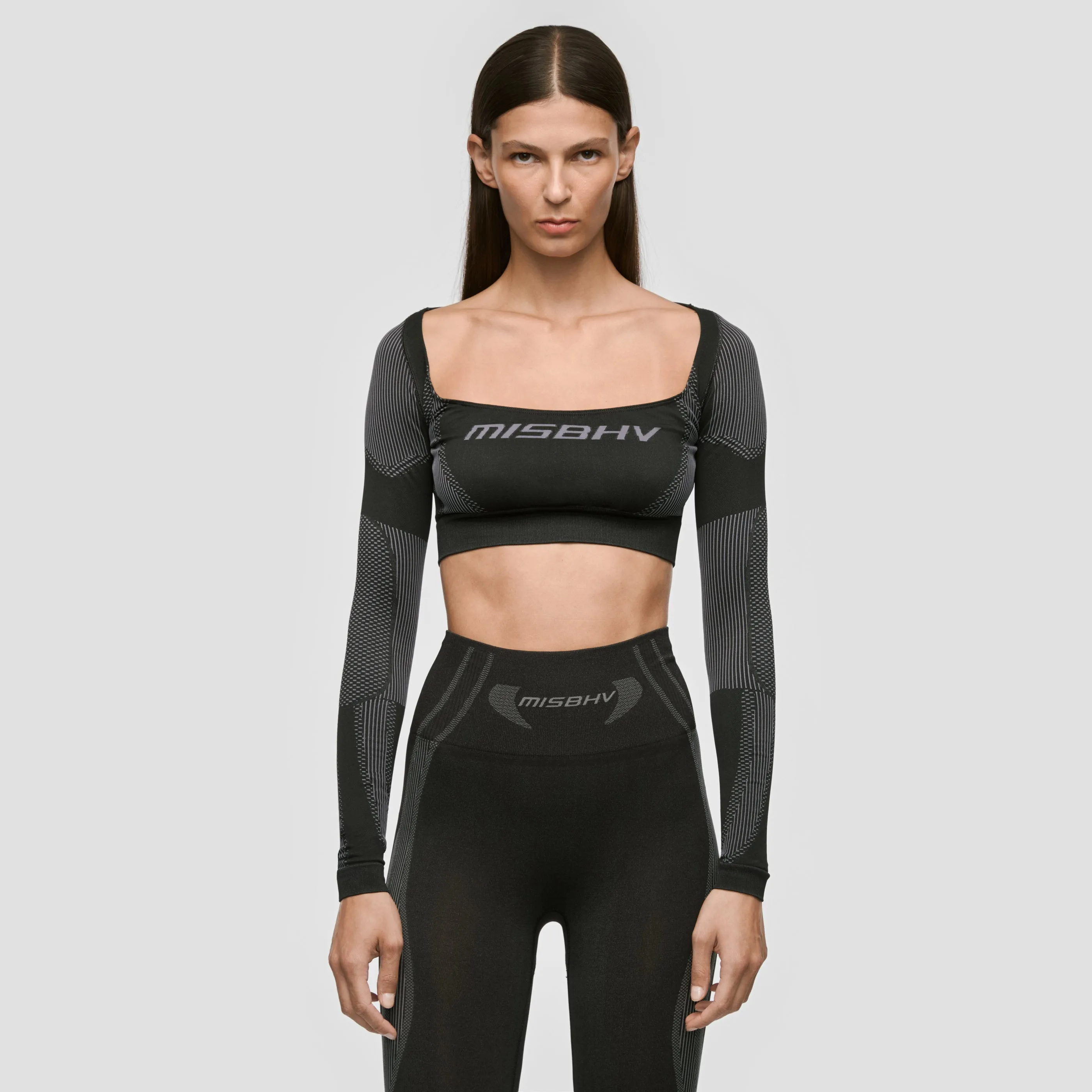 Sport Longsleeve Cropped Square Shaped sold by MISBHV product image thumbnail 5