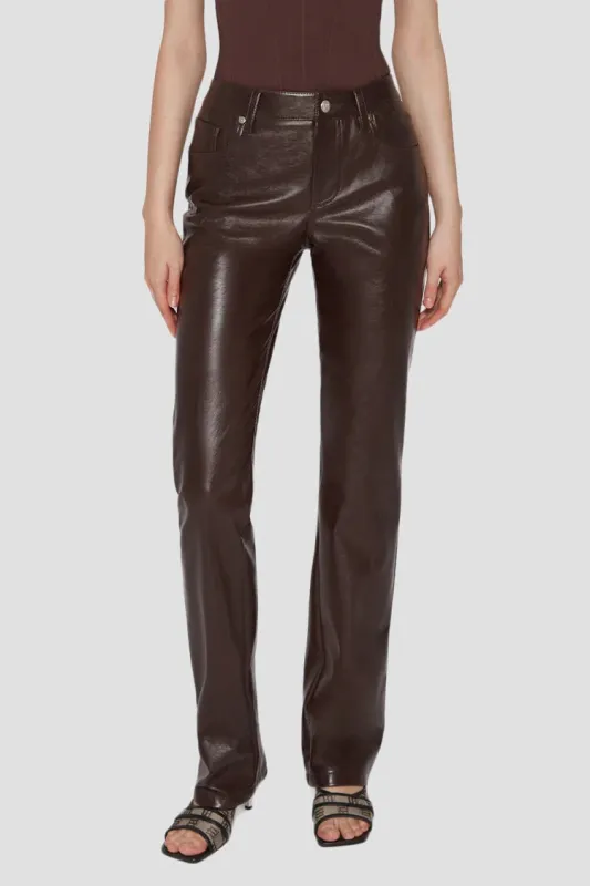 Vegan Leather Trousers made by MISBHV