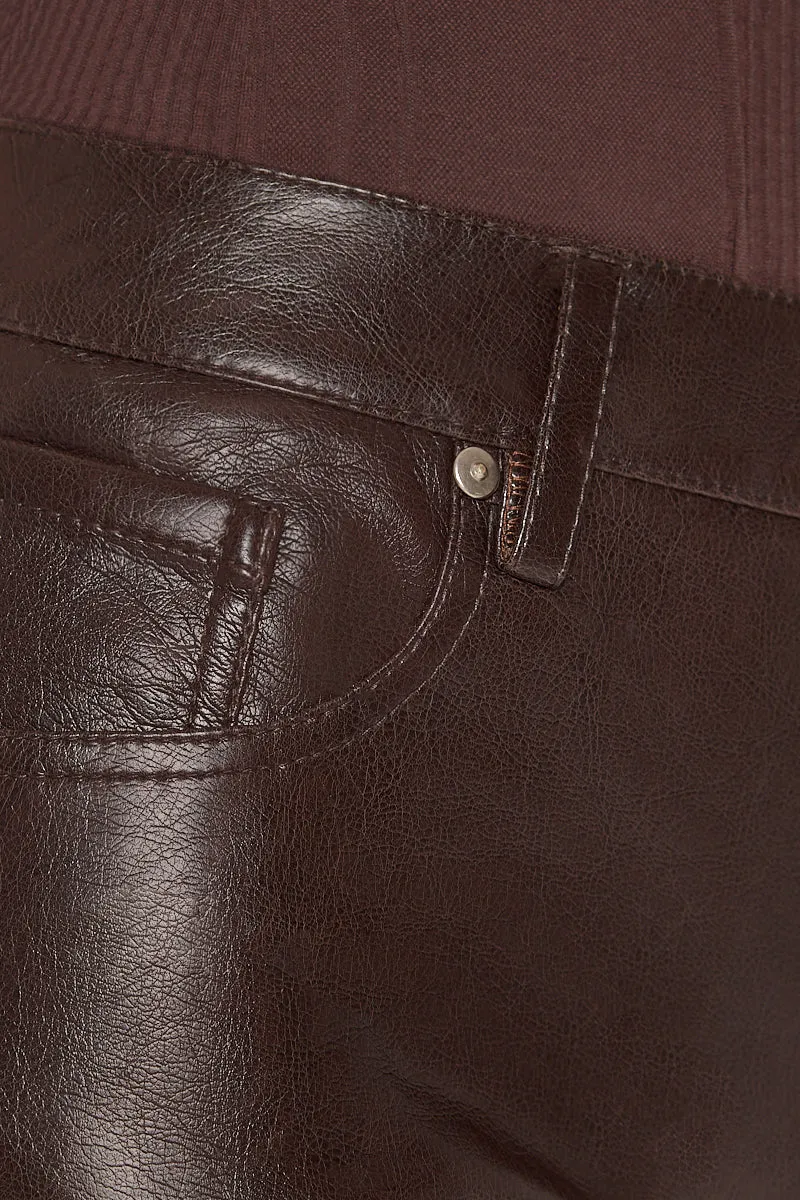 Vegan Leather Trousers sold by MISBHV product image thumbnail 5