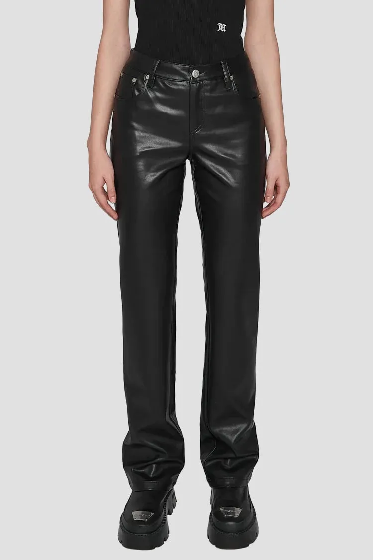 Faux Leather Trousers sold by MISBHV