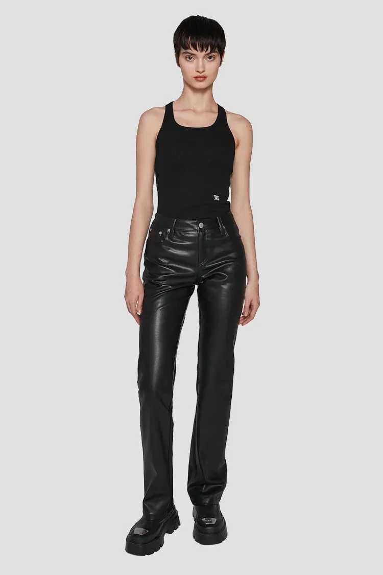 Faux Leather Trousers sold by MISBHV product image thumbnail 4