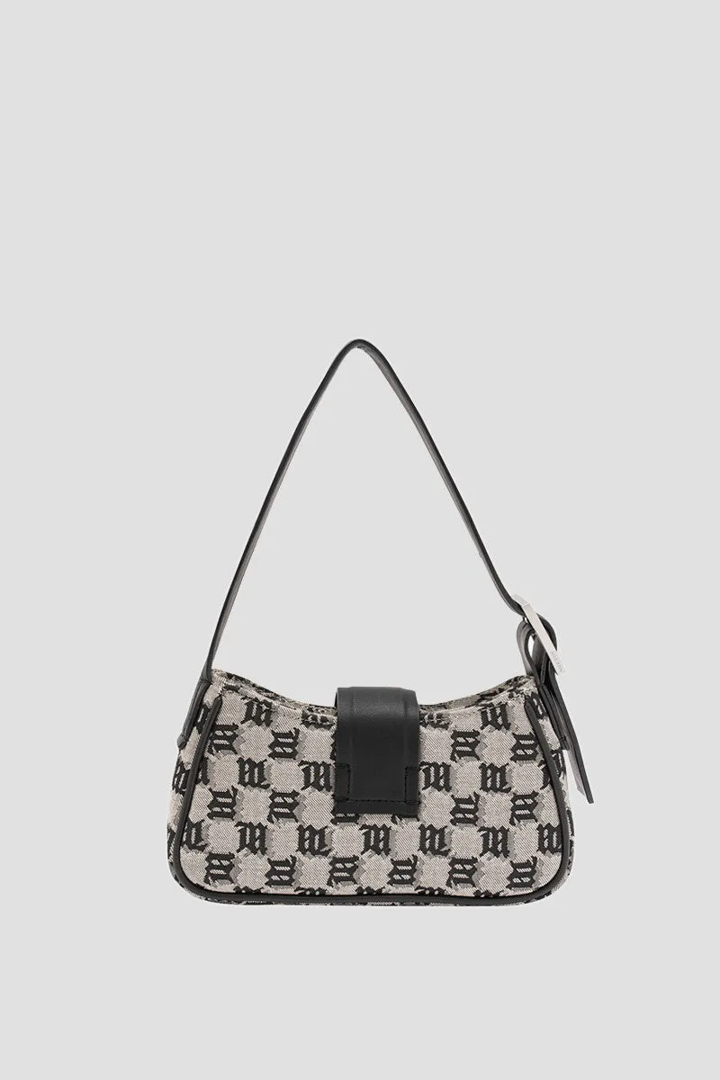 Jacquard Monogram Shoulder Bag Mini sold by MISBHV product image thumbnail 4
