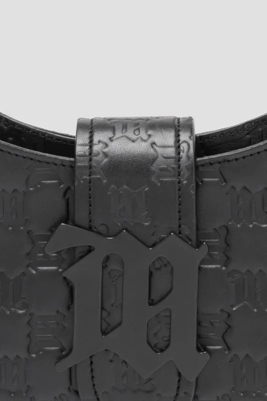 Embossed Leather Crossbody Bag Small sold by MISBHV