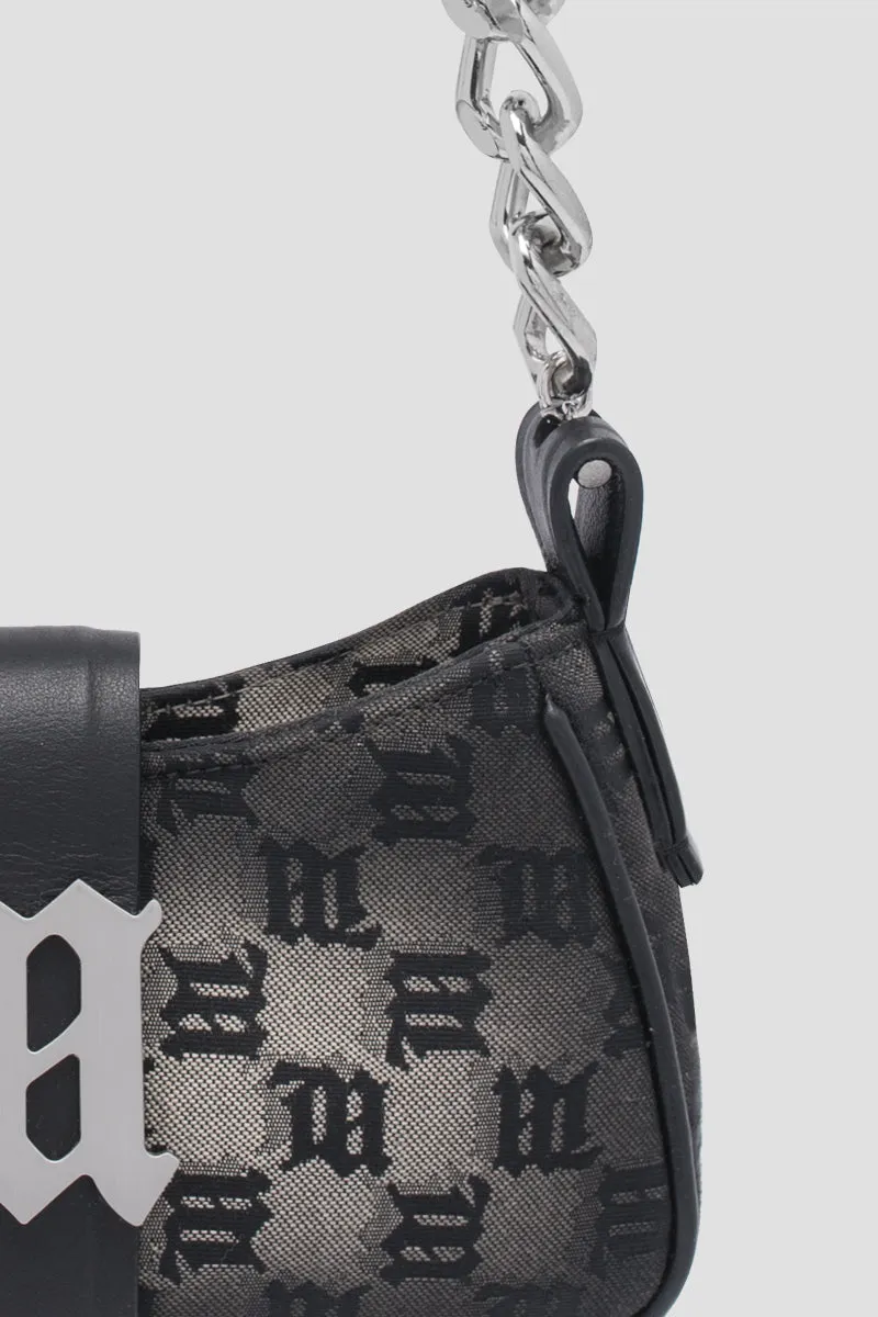Jacquard Monogram Chain Shoulder Bag Mini sold by MISBHV product image thumbnail 2