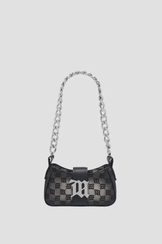 Jacquard Monogram Chain Shoulder Bag Mini sold by MISBHV